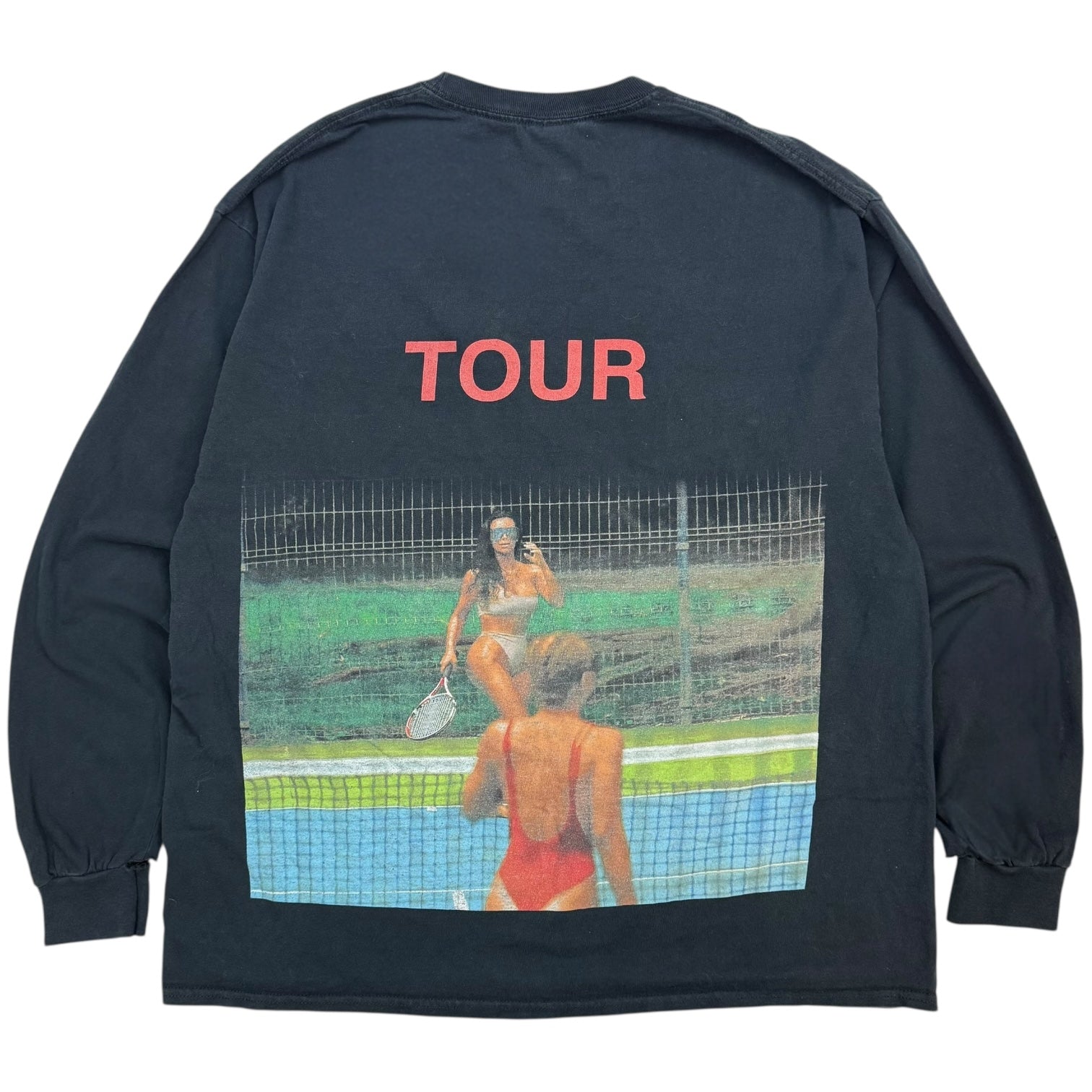 Kanye West Saint Pablo Tour Kim K L/S Tee Black