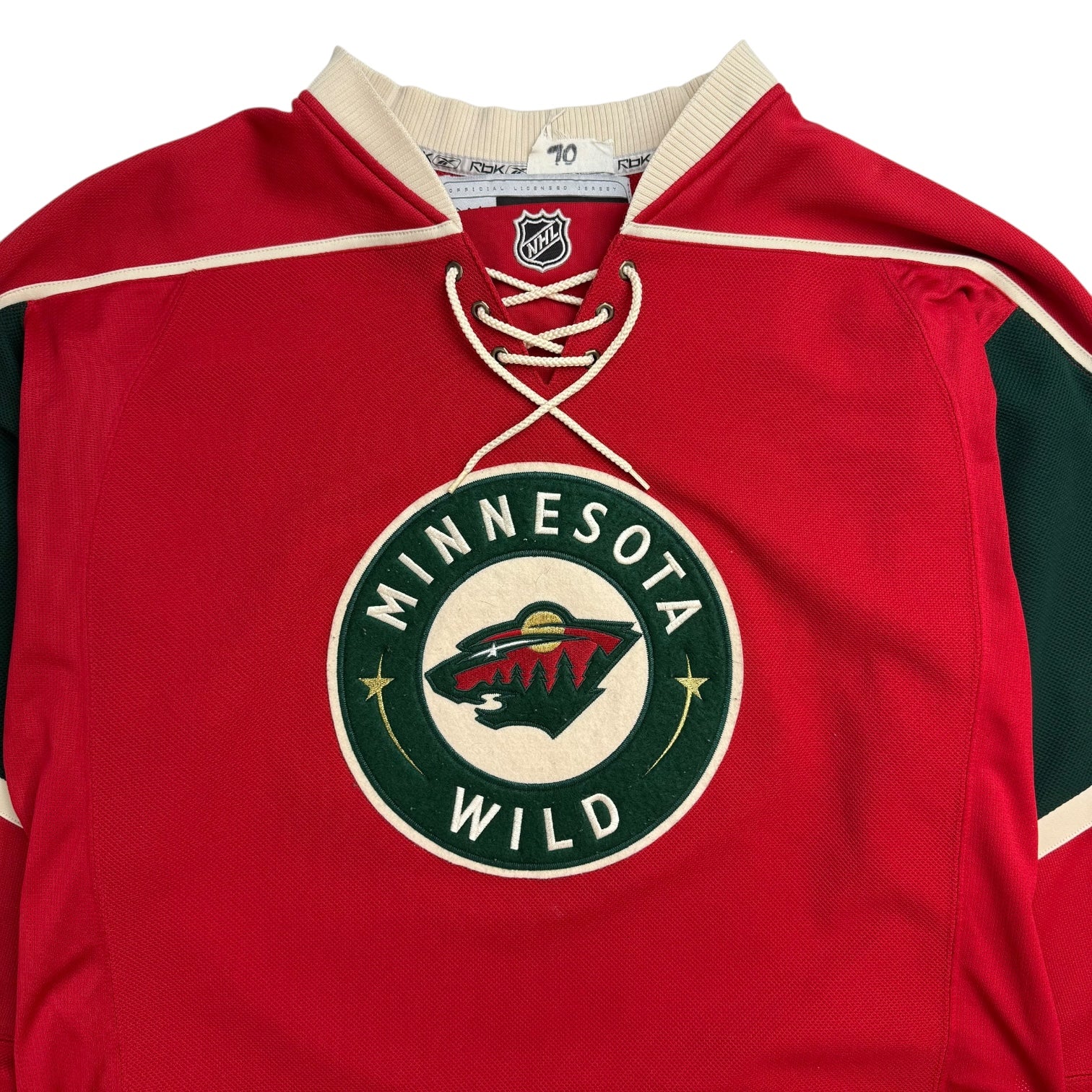 Vintage Reebok Minnesota Wild Marian Gaborik Alternate Jersey