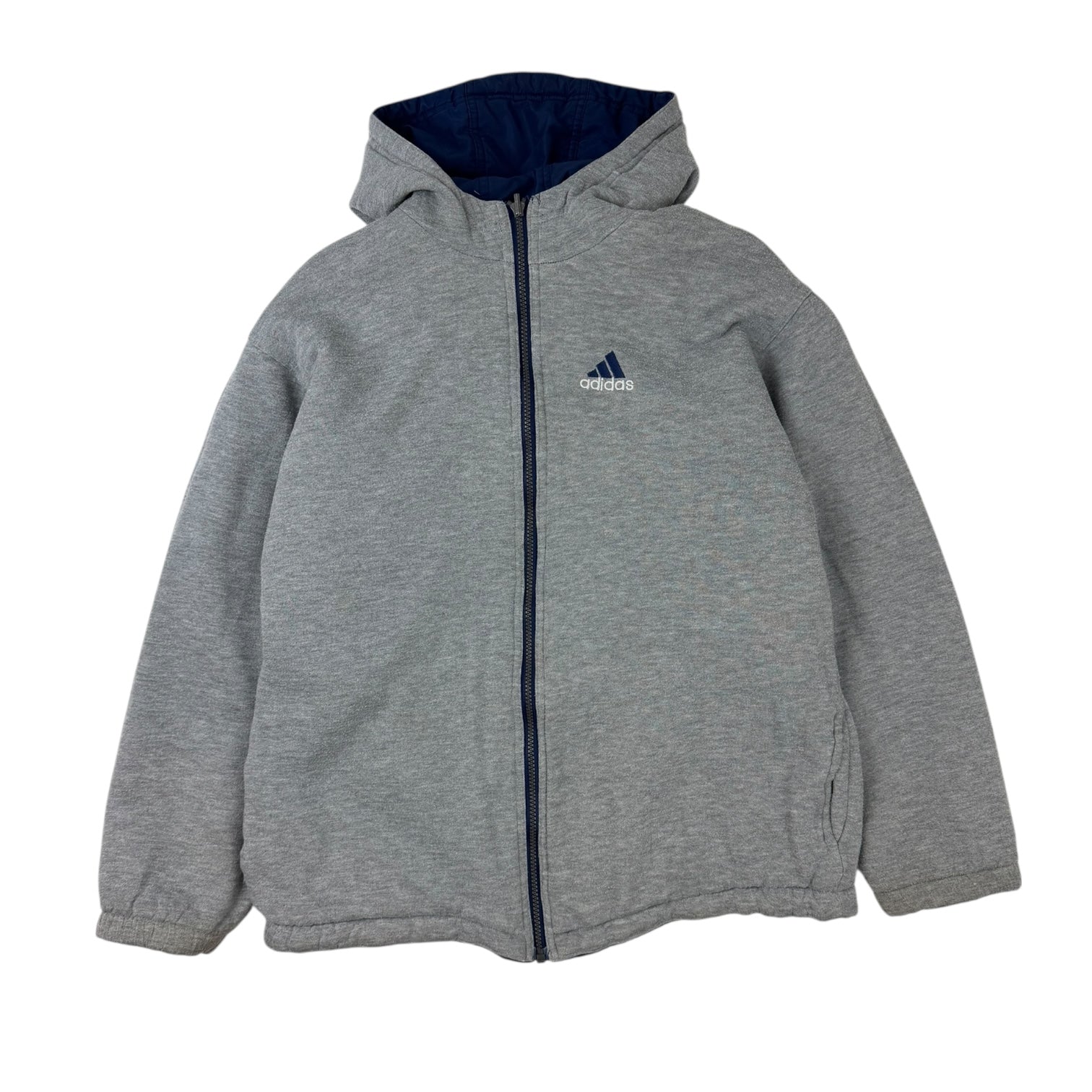 Vintage Reversible Adidas Navy Windbreaker Navy