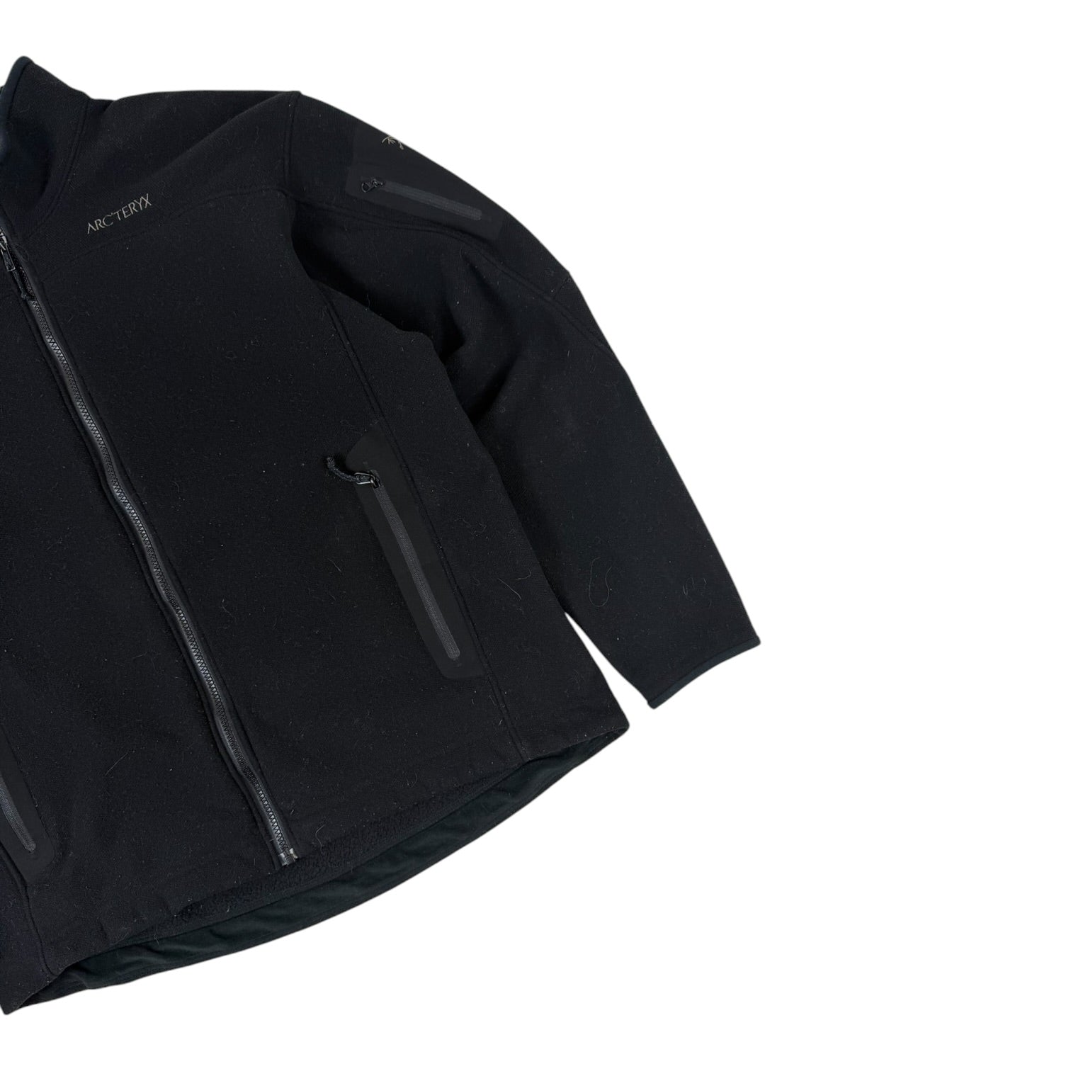 Arc'teryx Easy Rider Soft-Shell Fleece Jacket Black