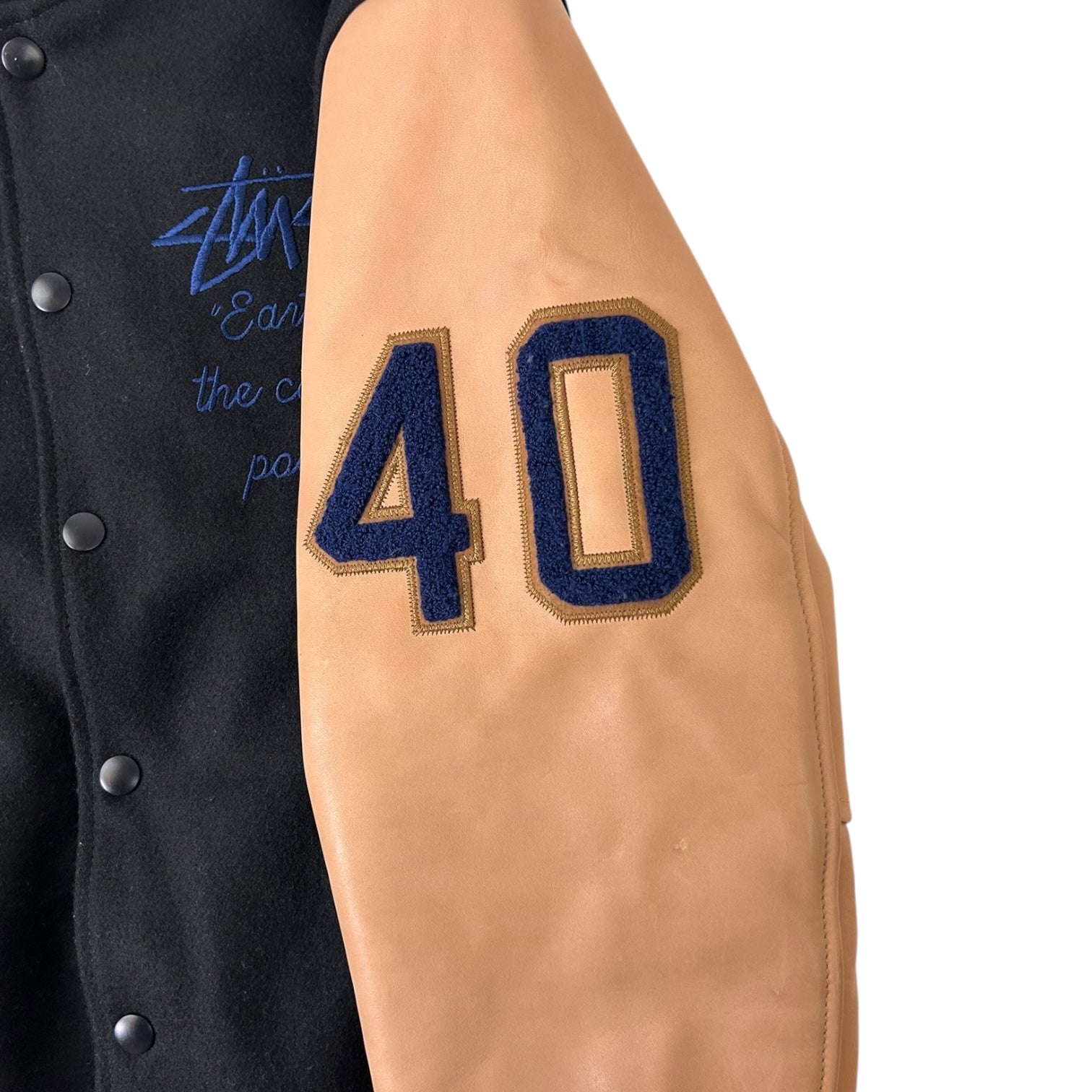 Stussy F&F Staff 40th Anniversary Varsity Jacket