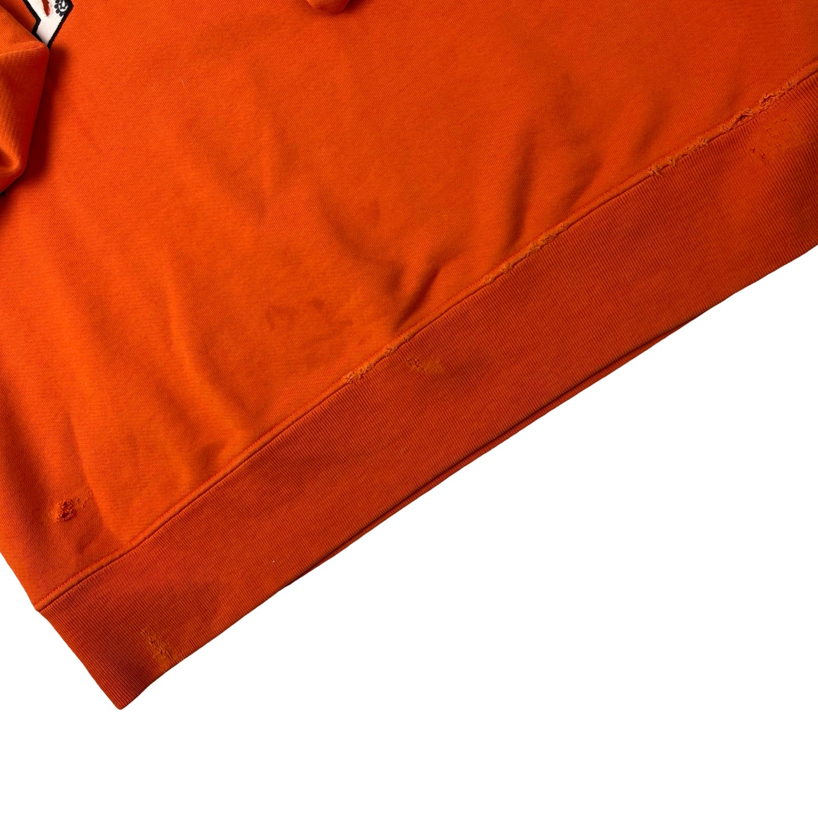 Amiri Bandana Applique Logo Crewneck Orange