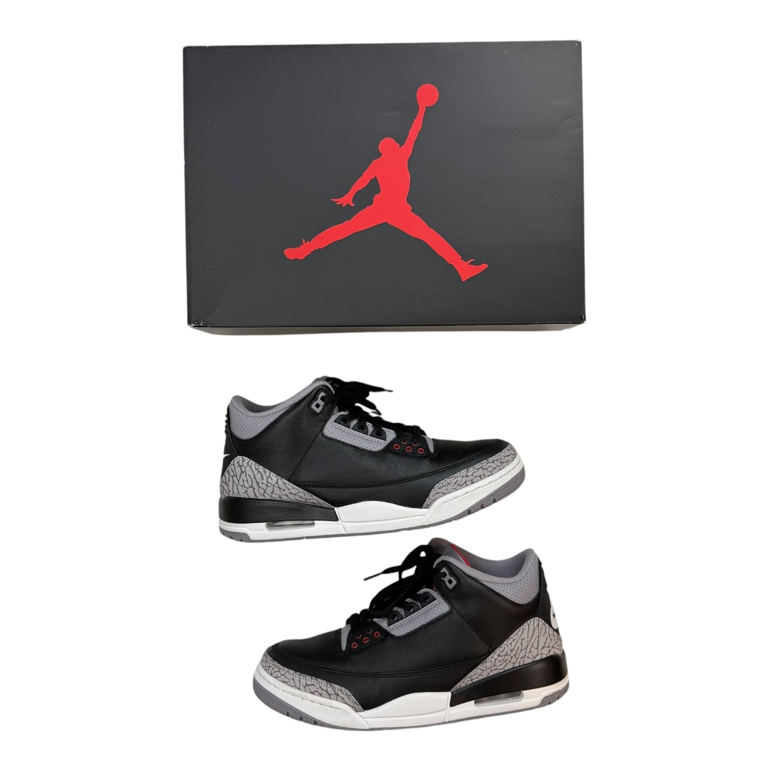 Jordan 3 Retro OG Black Cement (2024) (Used)