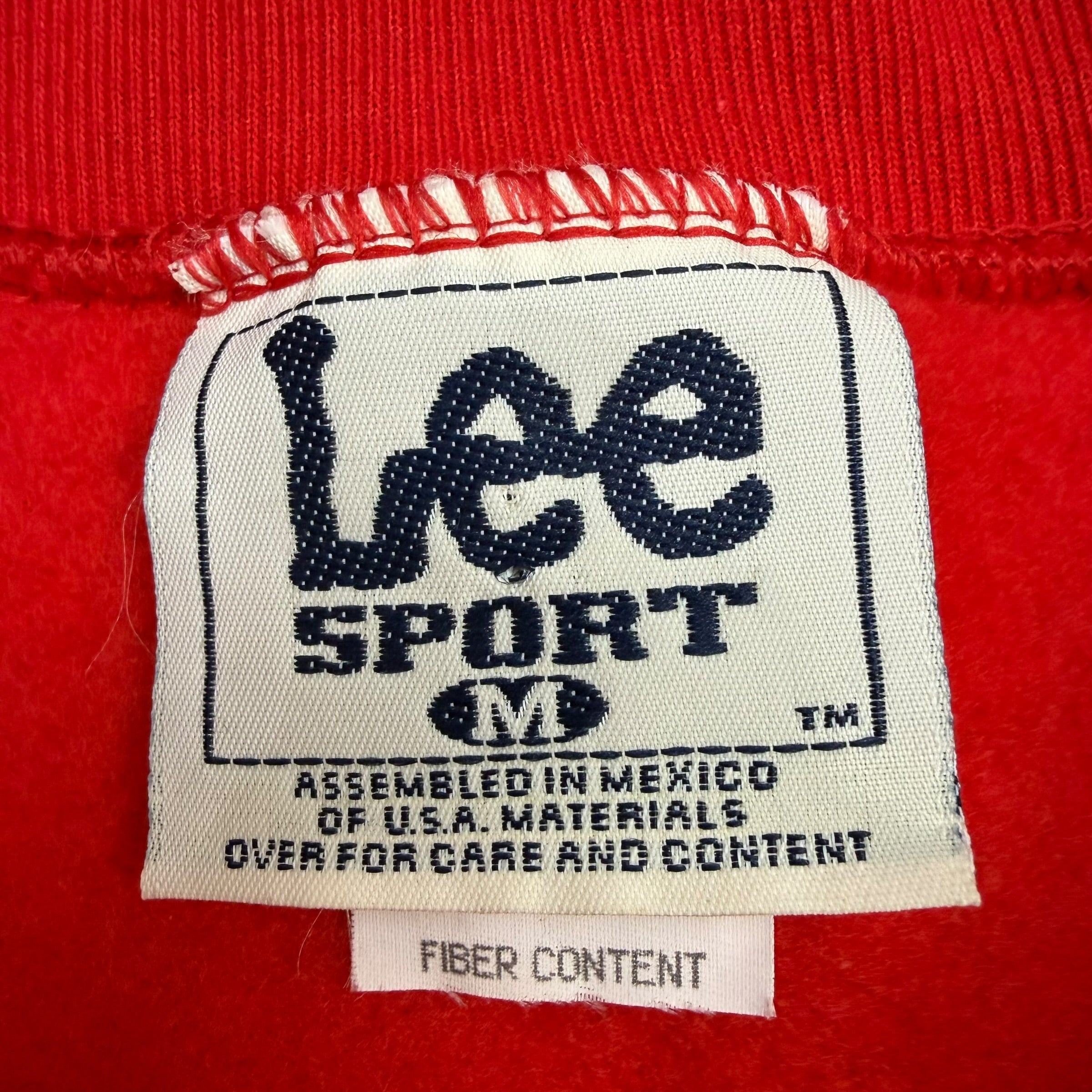 Vintage Wisconsin Badgers Crewneck Red