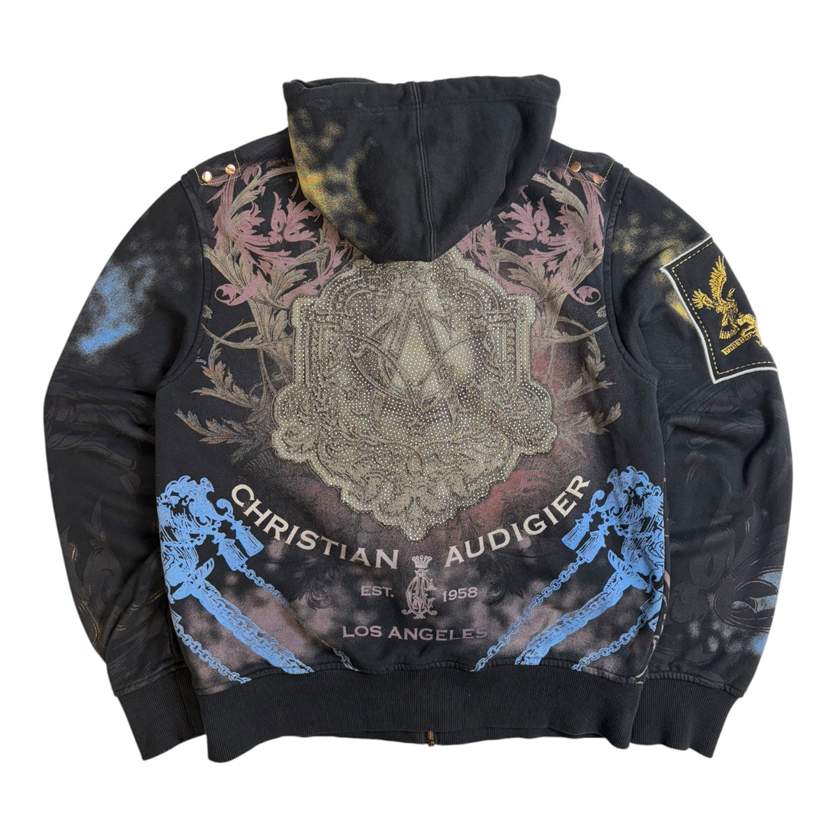 Vintage Christian Audiger Zip-Up Sweatshirt