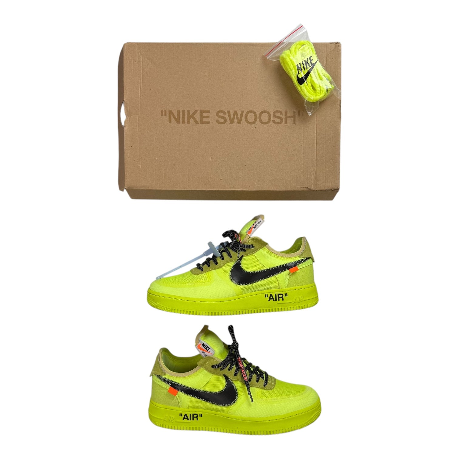 Nike x Off White Air Force 1 Low Volt (Used)