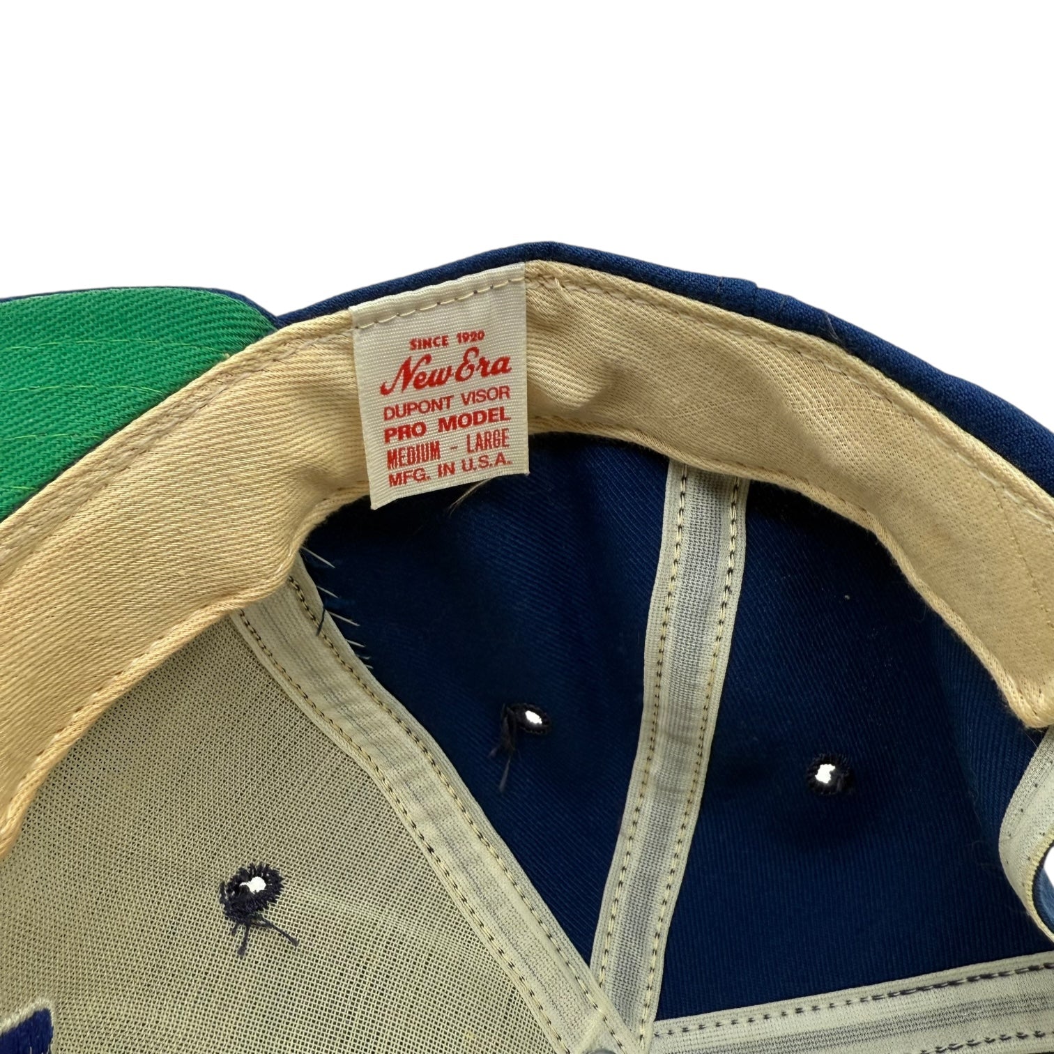 Vintage New Era Montreal Expos SnapBack Hat Blue