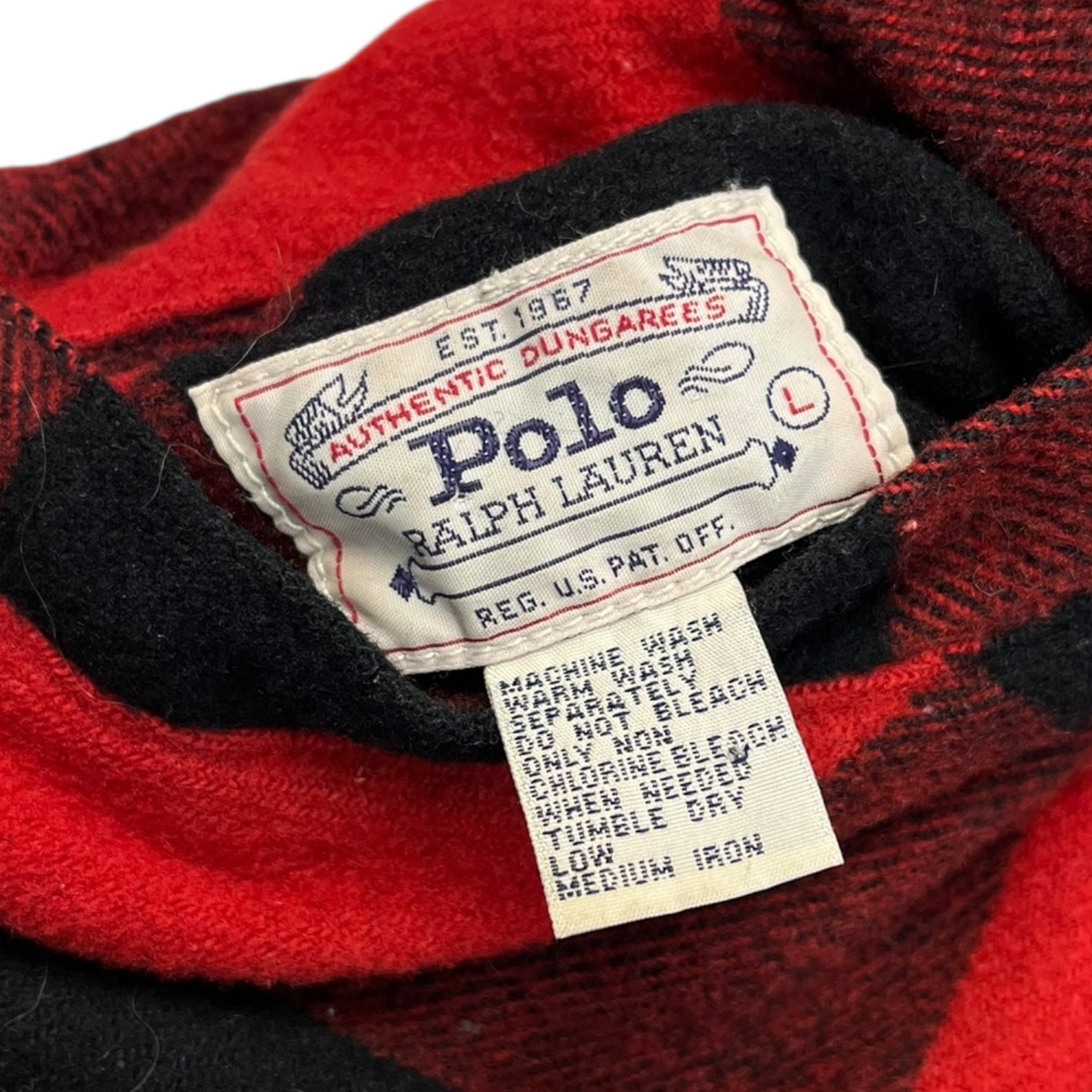 Vintage Polo Ralph Lauren Denim Reversible Jacket Indigo