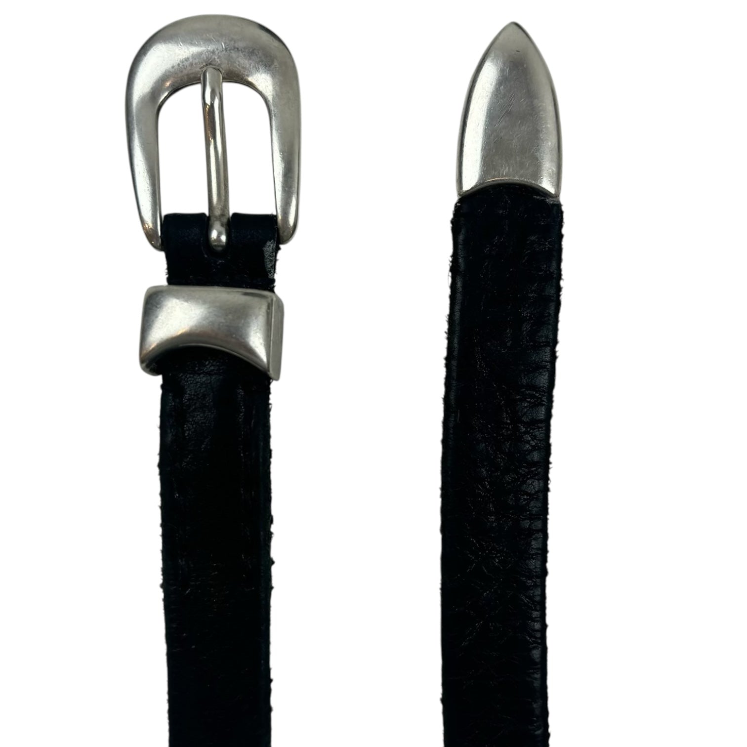 Our Legacy 2CM Belt Black Leather