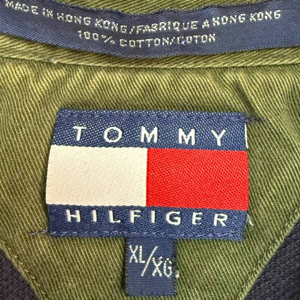 Vintage Tommy Hilfiger Striped Long Sleeve Navy