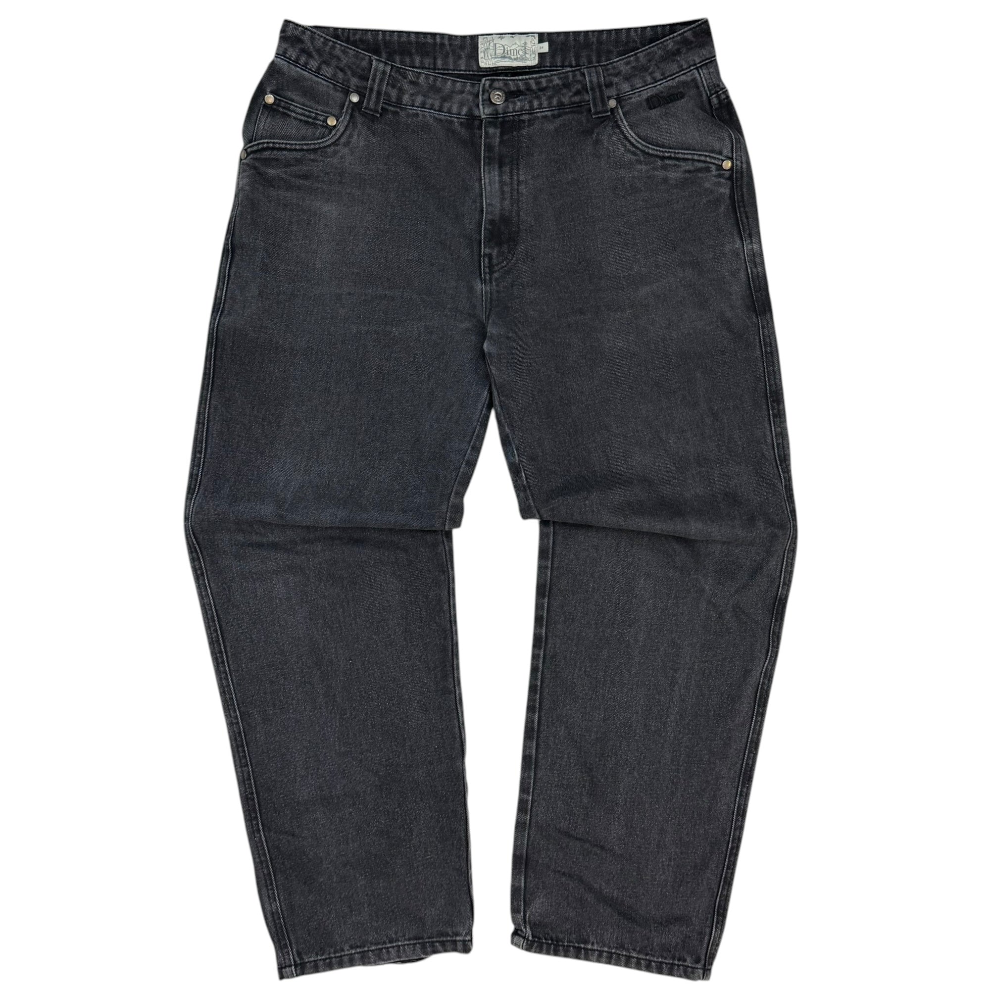 Dime Relaxed Denim Jeans Washed Black