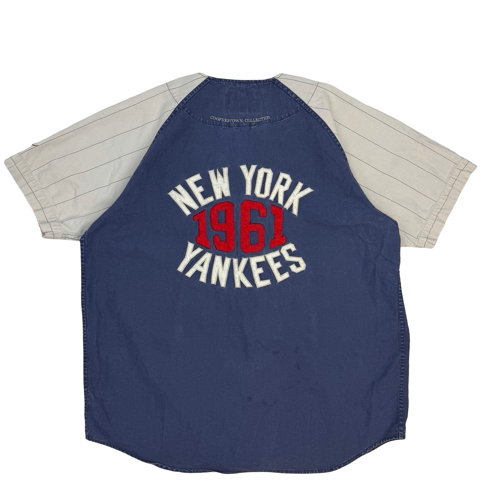 Vintage New York Yankees “1961” Baseball Shirt Blue