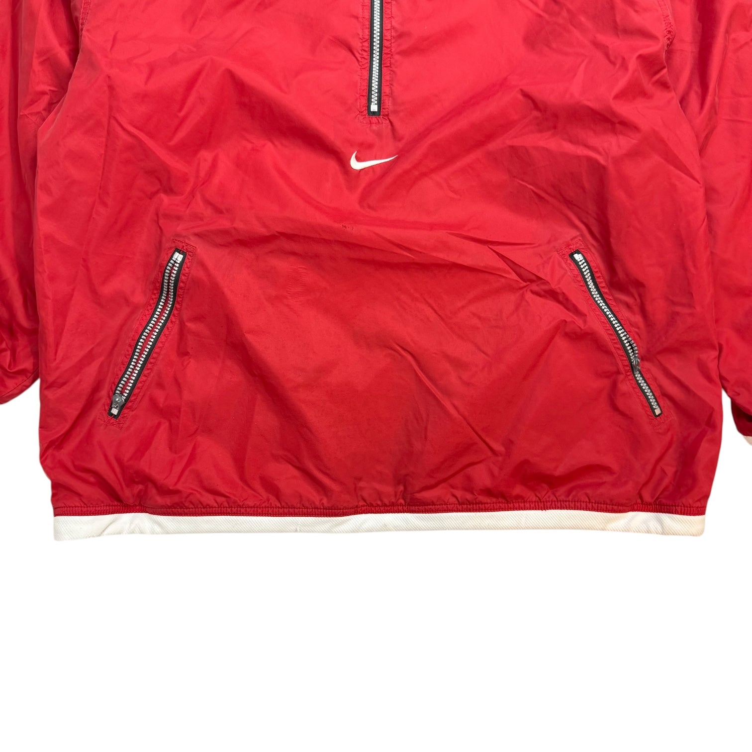 Vintage Nike Anorak Windbreaker Red