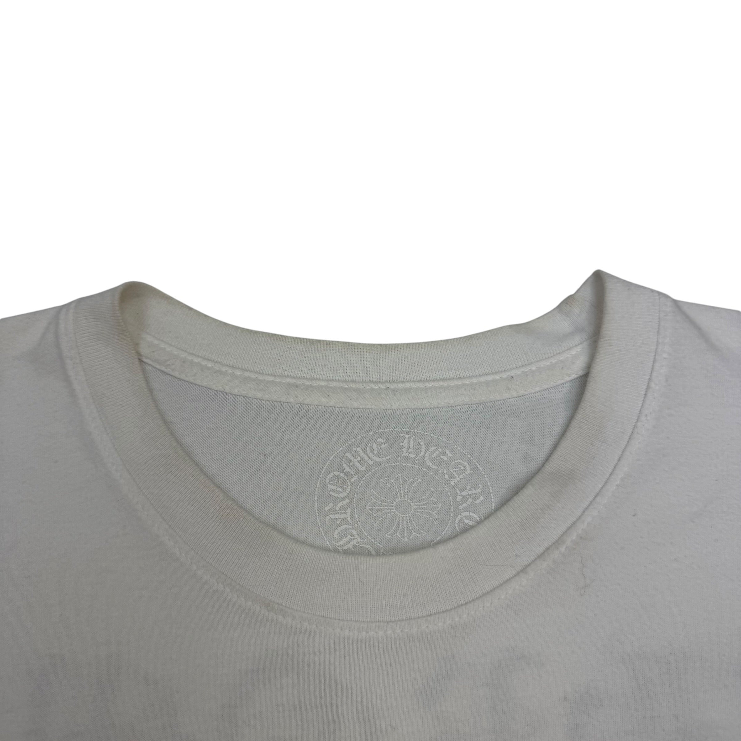 Chrome Hearts Tokyo Exclusive Eye Chart Pocket Tee White