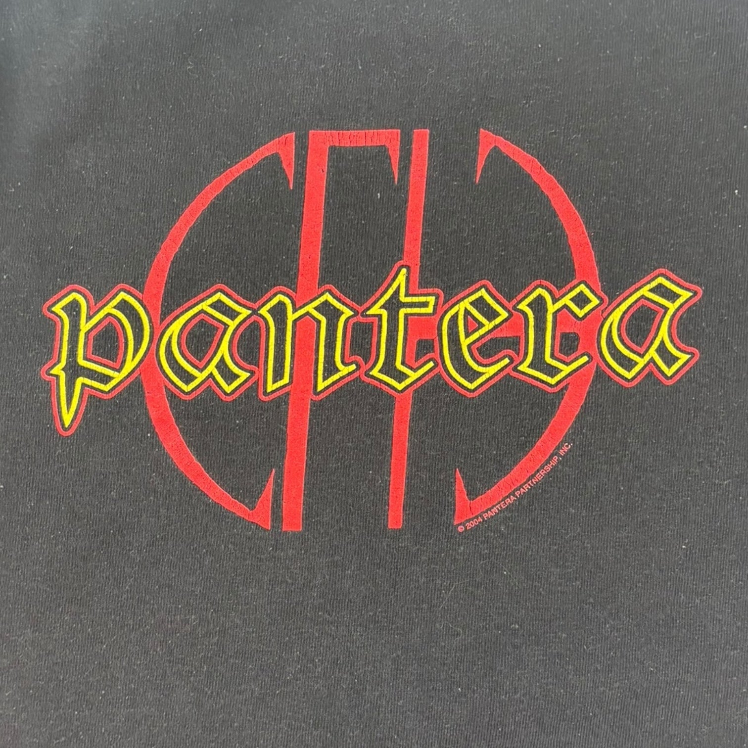 Vintage 2004 Pantera “Black Tooth Grind” T-Shirt Black