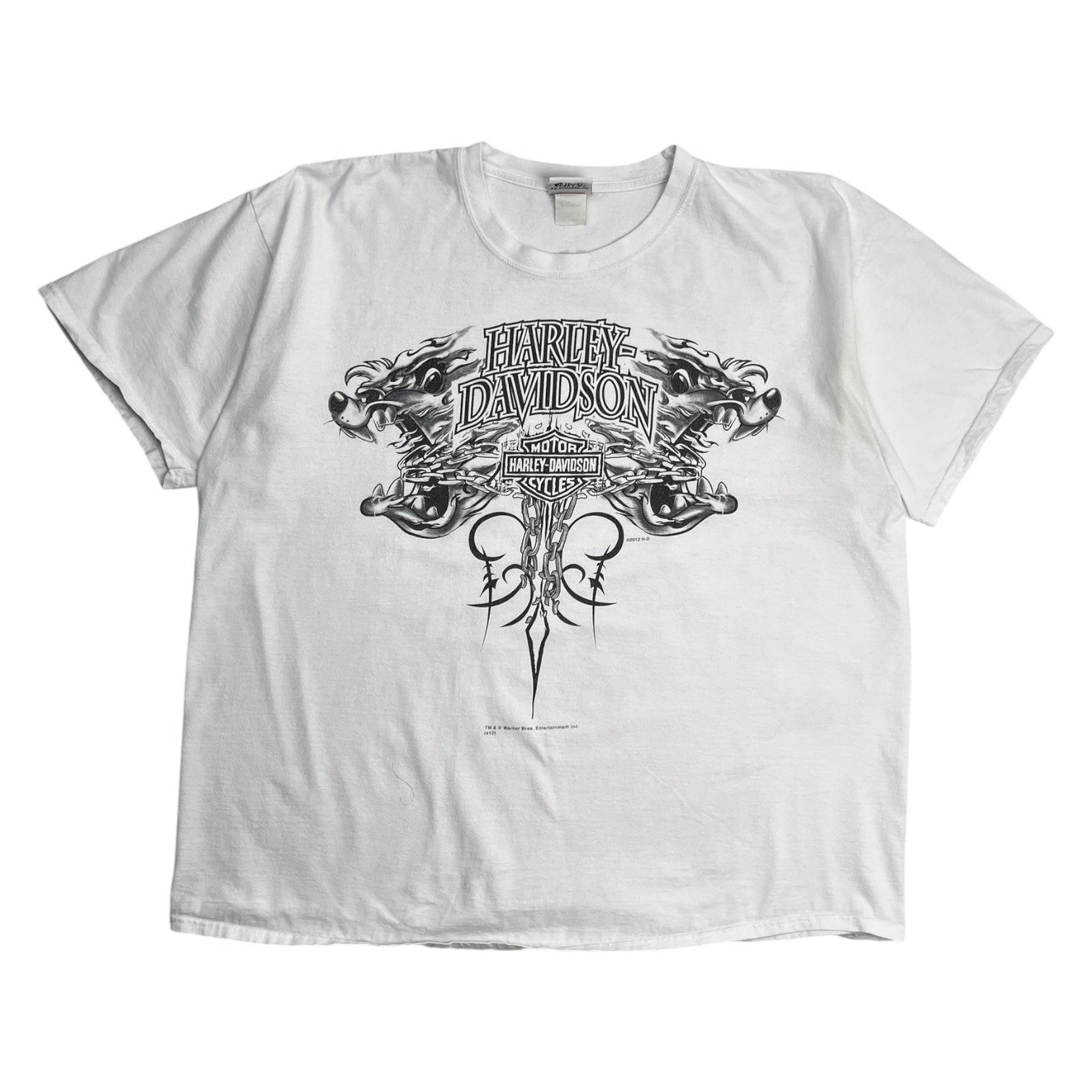 Harley Davidson Duel Taz Looney Tunes T-Shirt