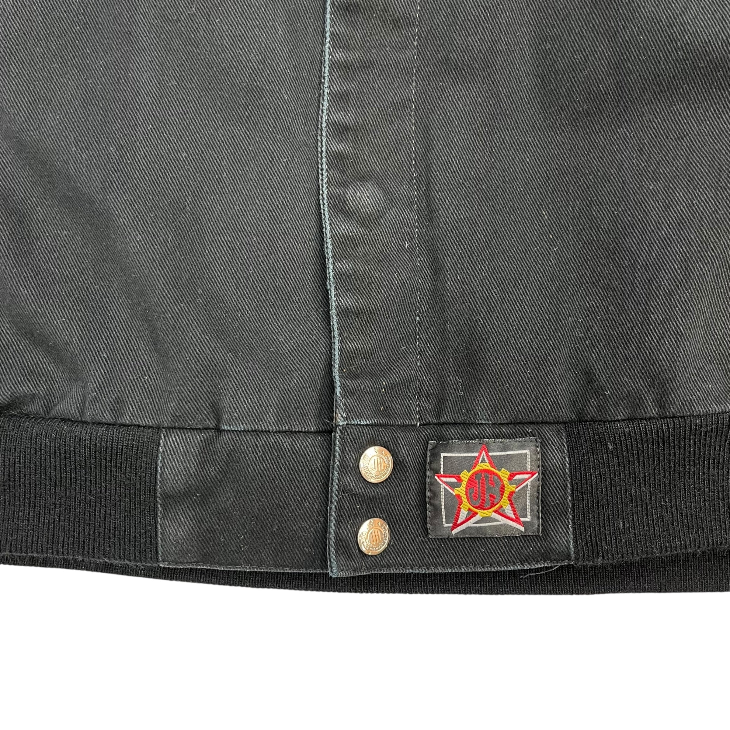 Vintage Tony Stewart NASCAR Racing Jacket Black/White