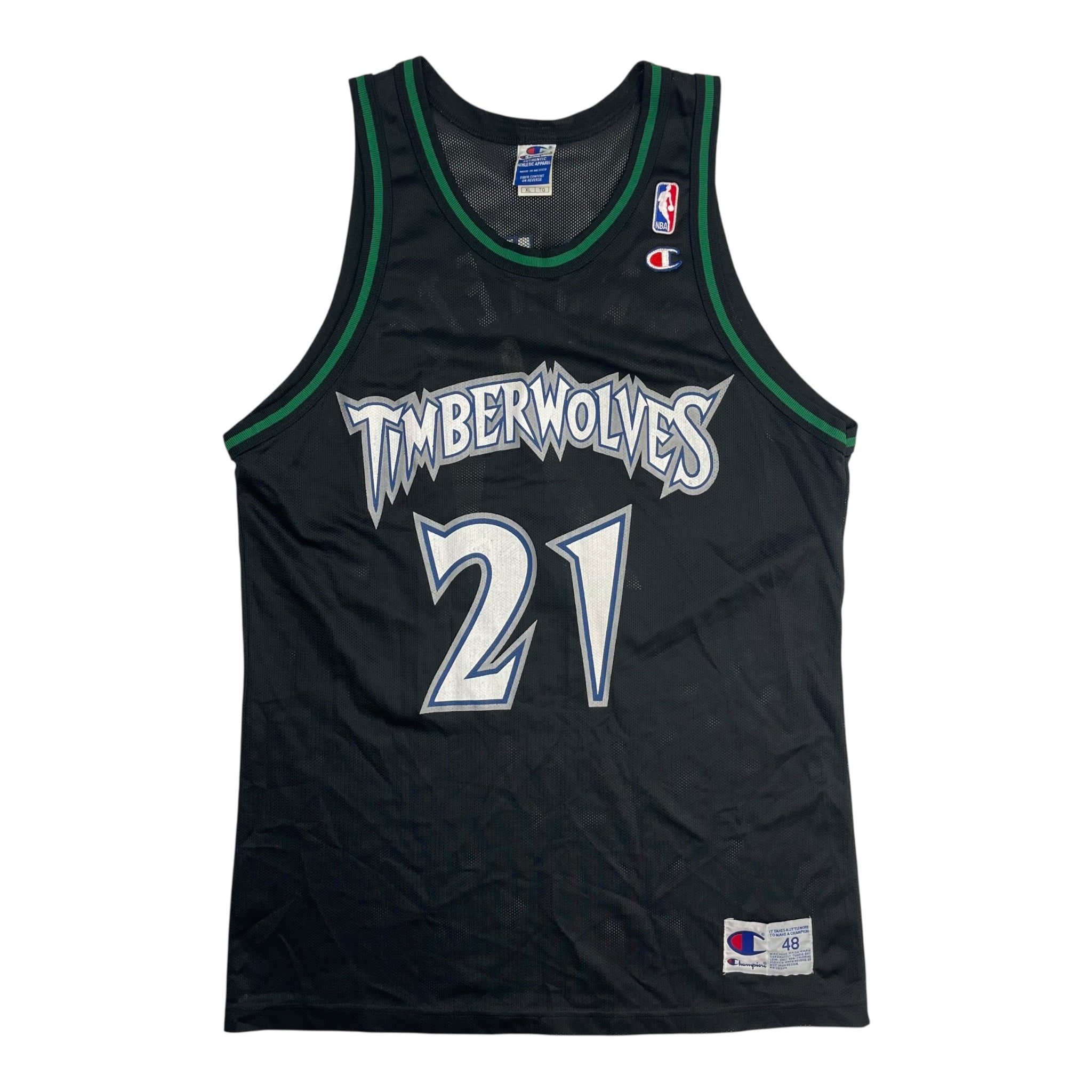 Minnesota Timberwolves Kevin Garnett Champion Jersey