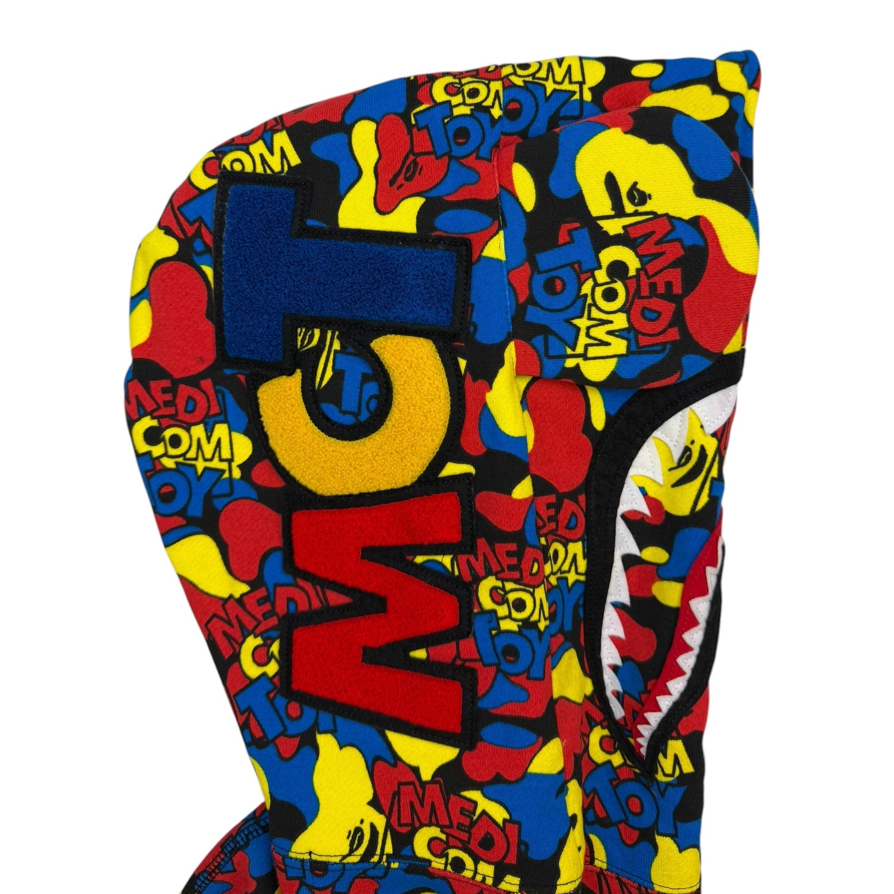 Bape x Medicom Full Zip Hoodie Multicolor