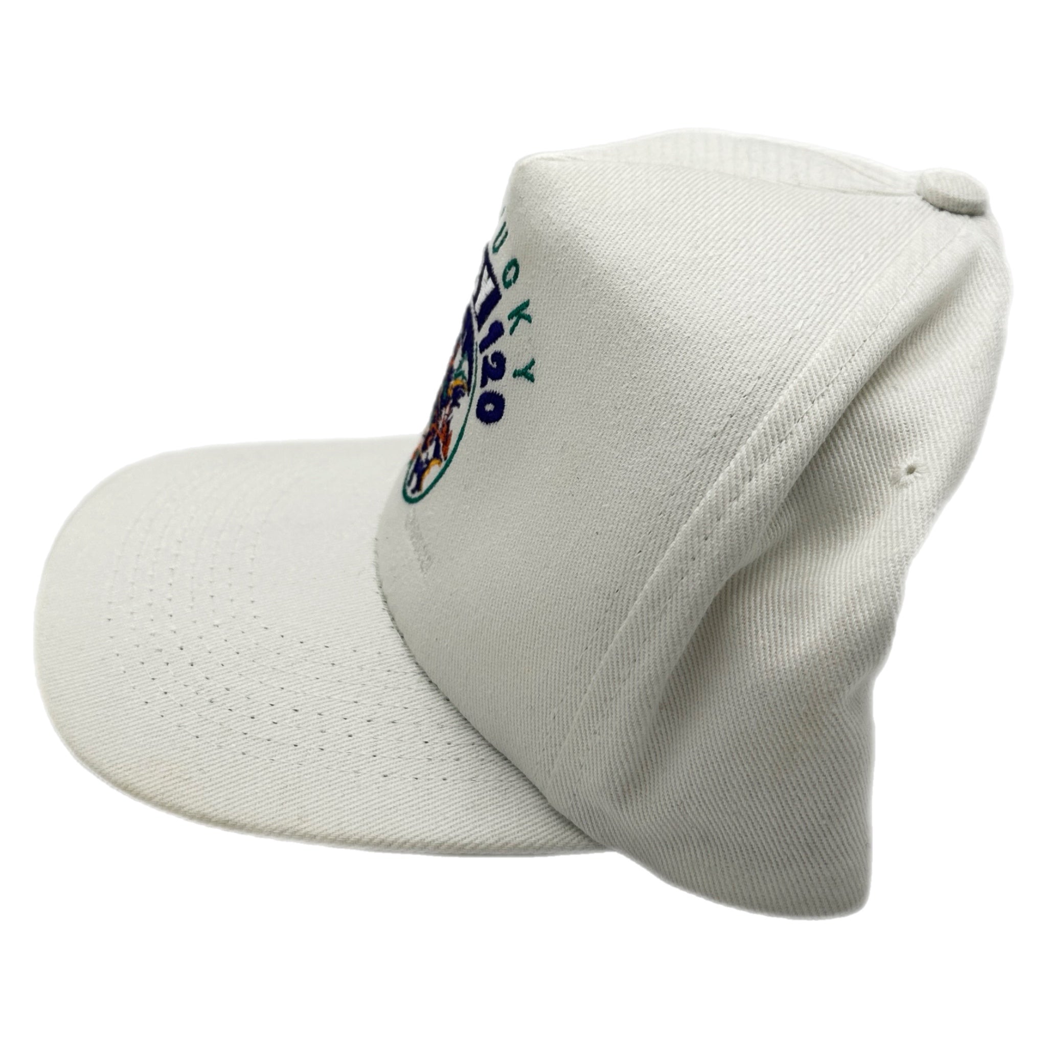 Vintage Kentucky Derby Hat White
