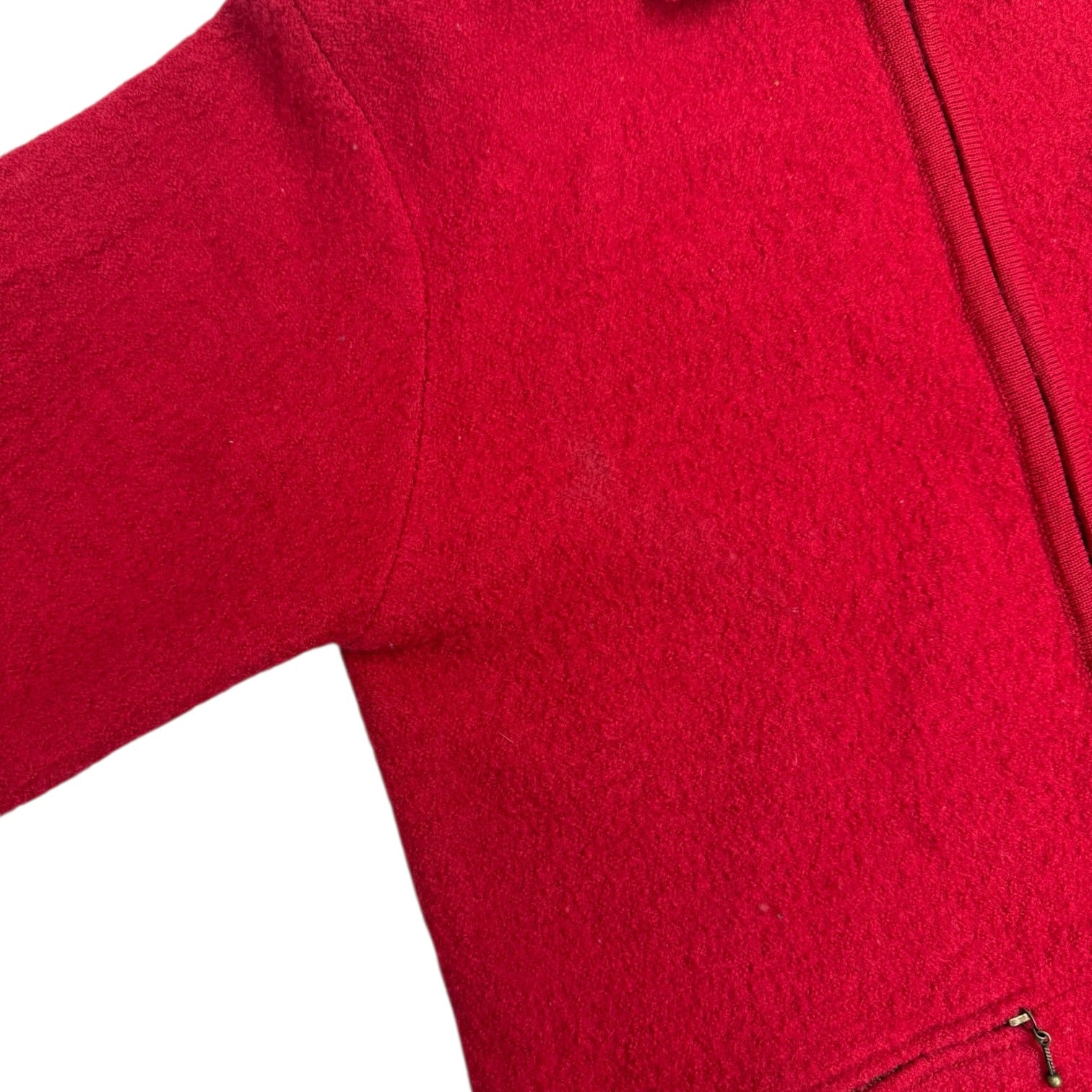 Vintage Tabi Wool Jacket Red