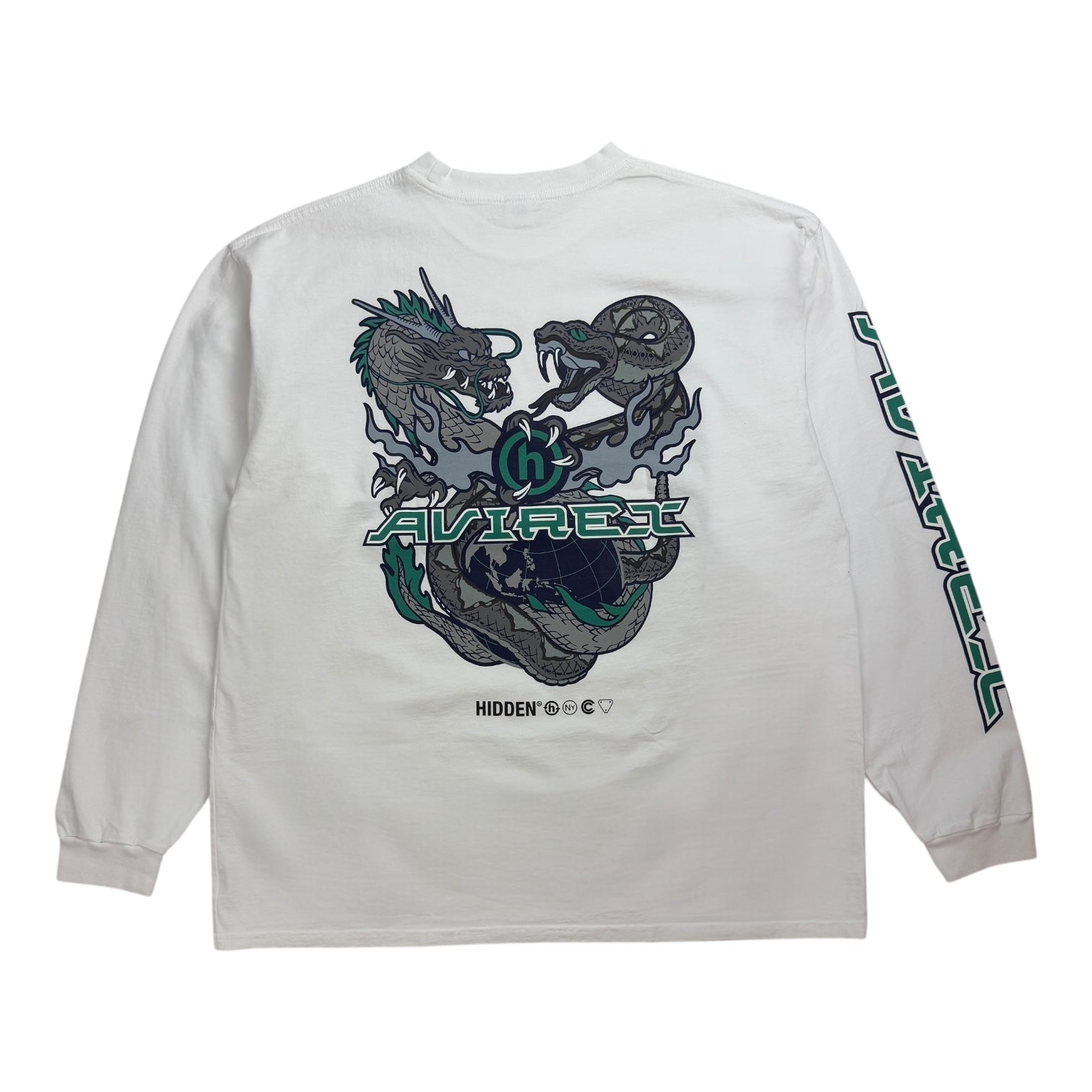 Hidden NY Avirex Worldwide LS Tee