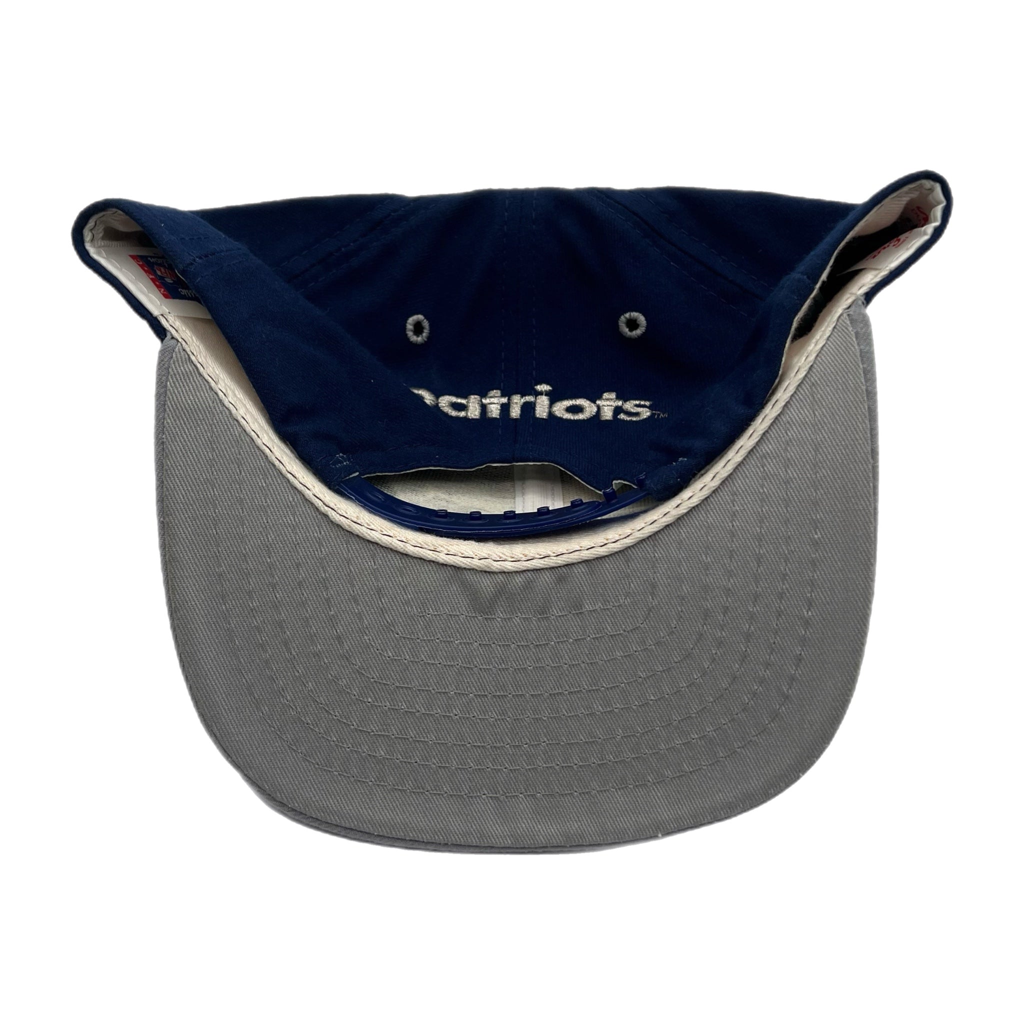 Vintage New England Patriots Hat Navy/Grey