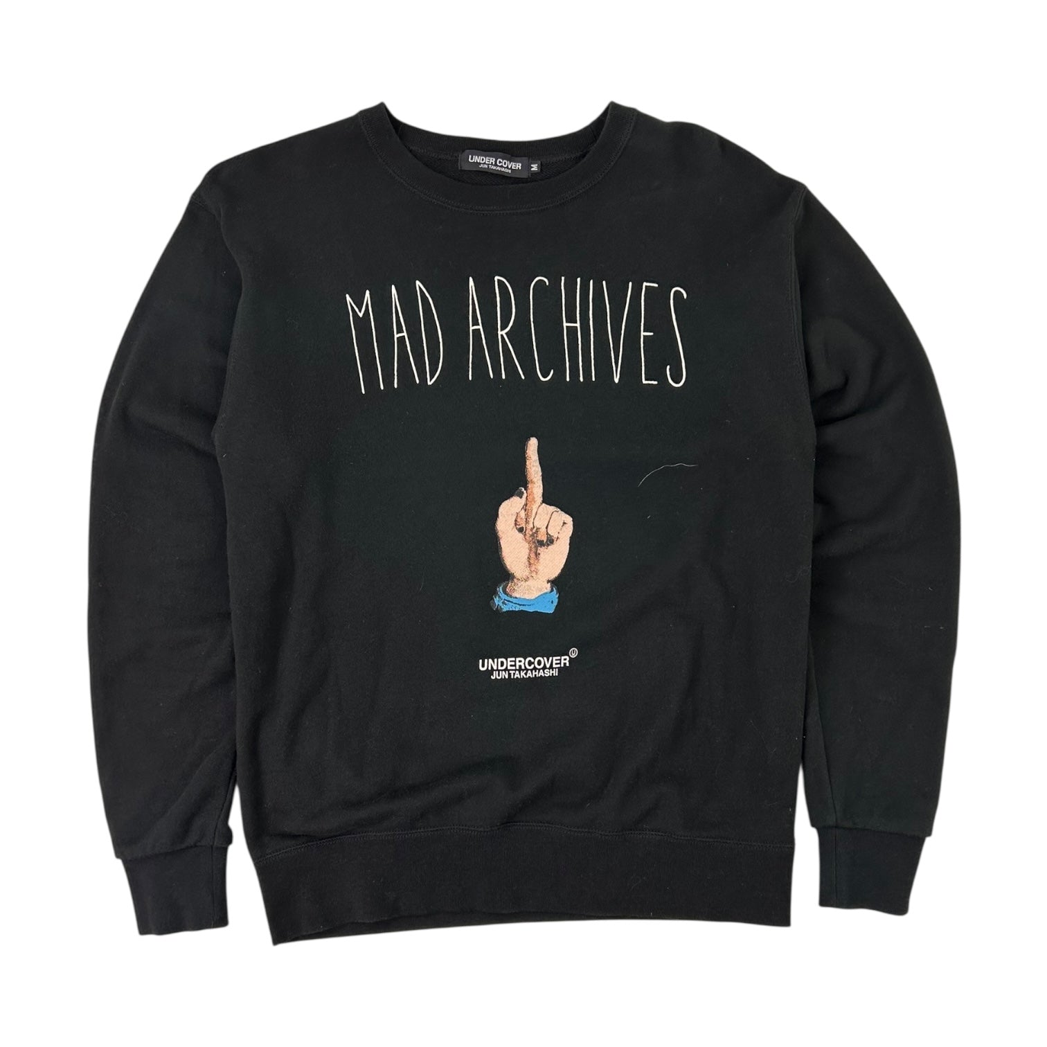 Undercover Mad Archives Long Sleeve Shirt Black