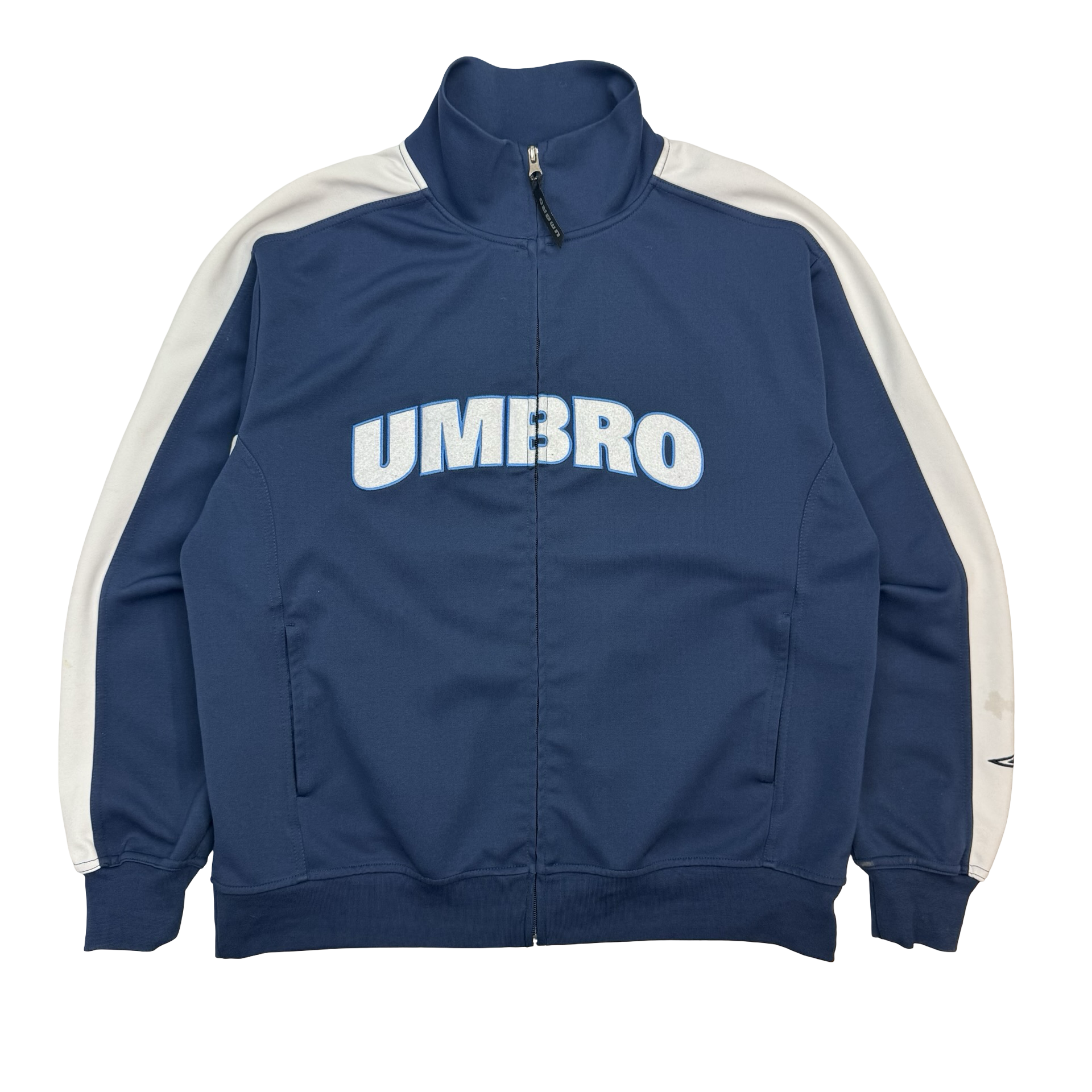 Vintage Umbro Zip Up Track Jacket Blue