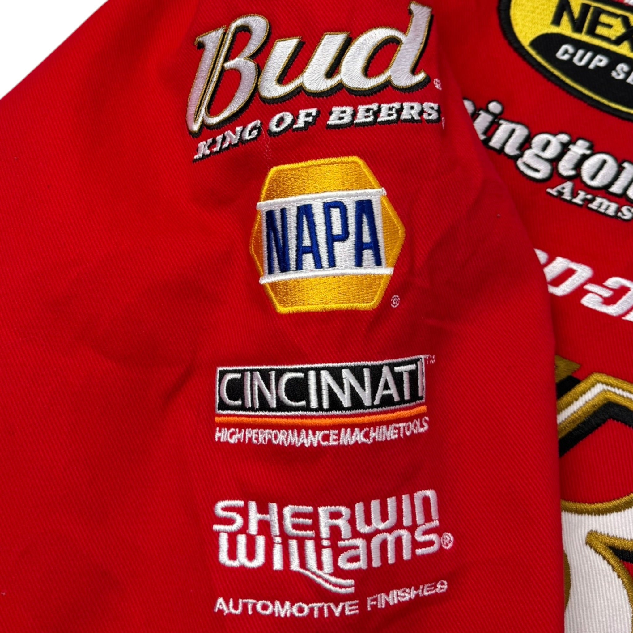 Vintage Bud ‘King of Beers’ Nascar Promo Racing Jacket