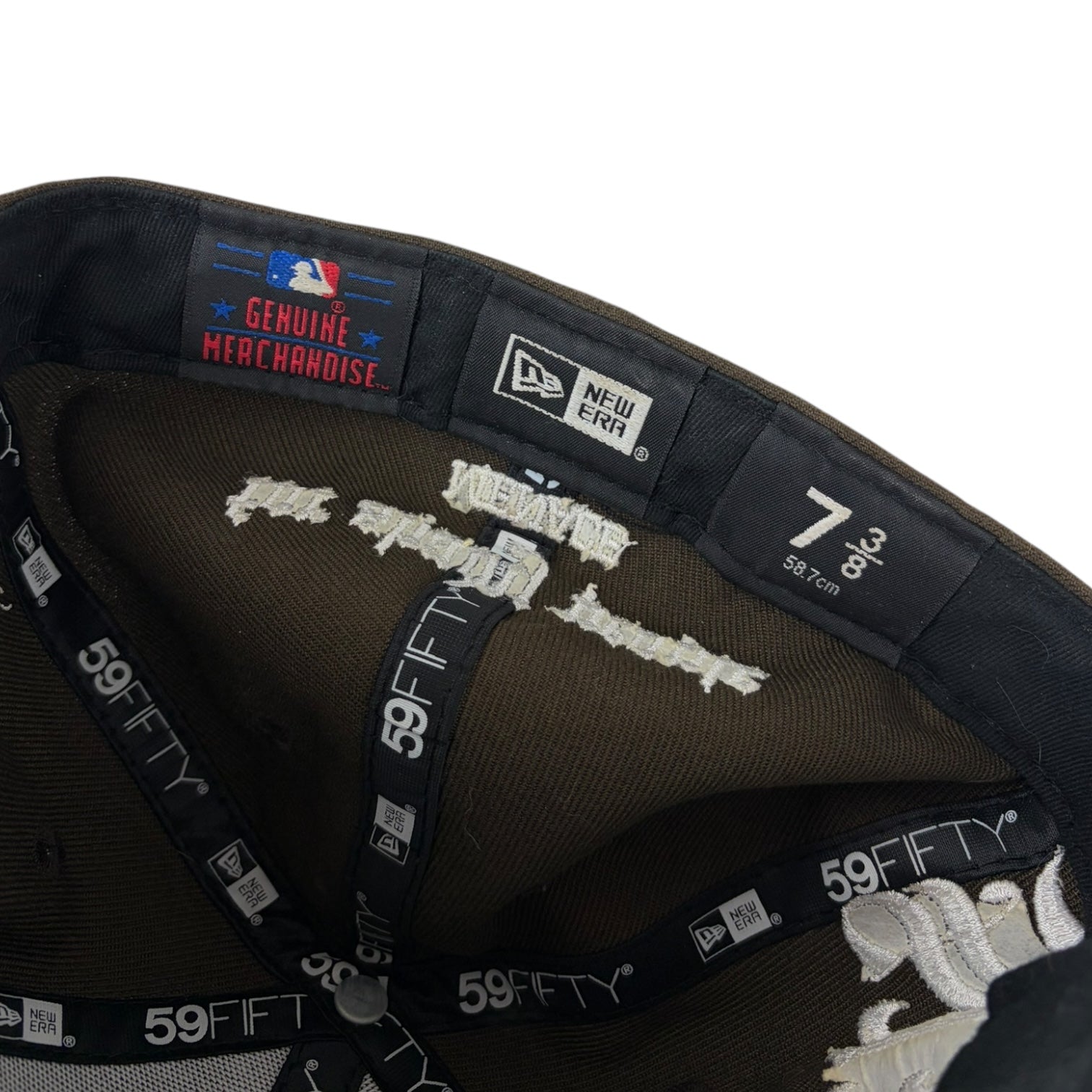 Menace “A Sunny Day For Shaded People” Fitted Hat Brown