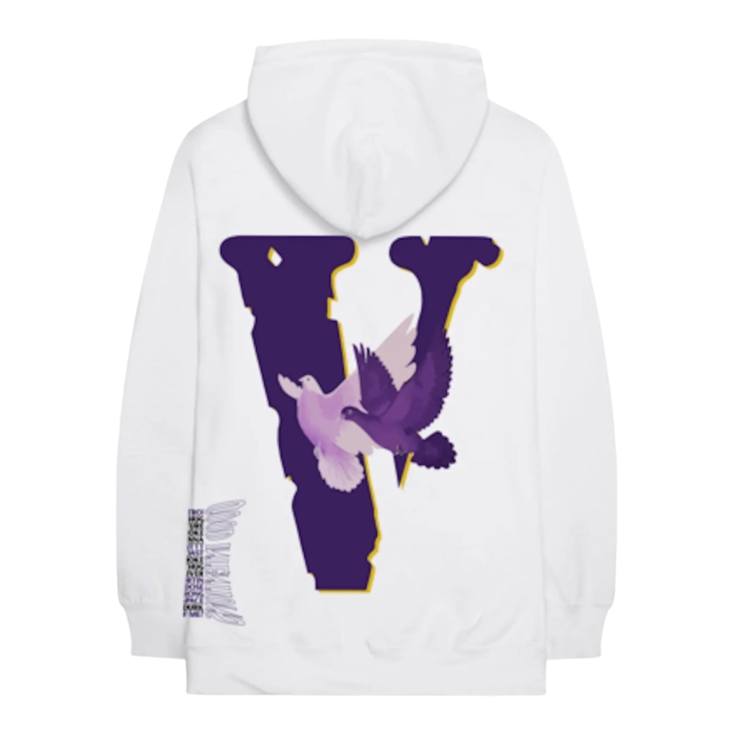 Vlone x Nav Doves Hoodie White