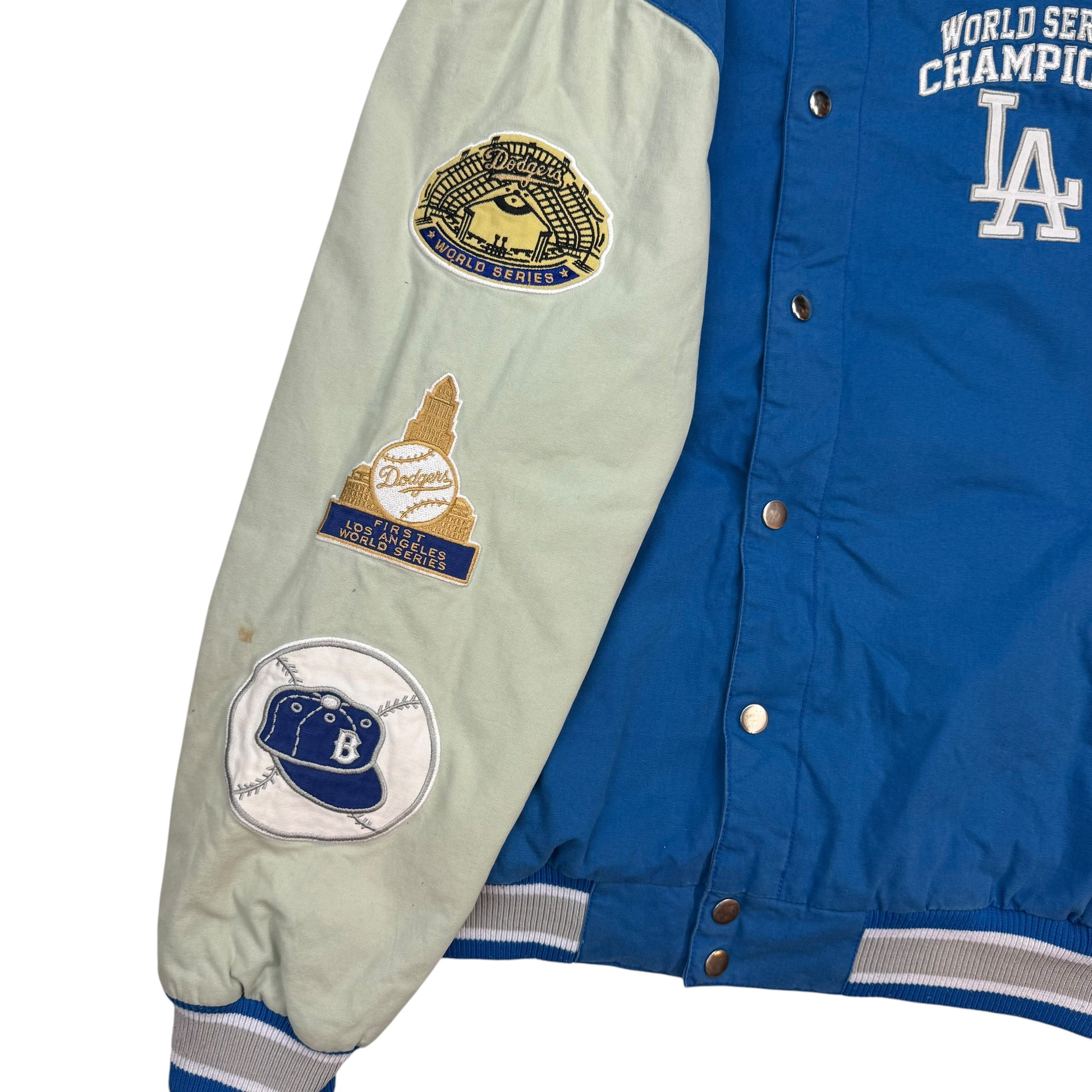 Vintage Los Angeles Dodgers World Series Champions Jacket Blue/White