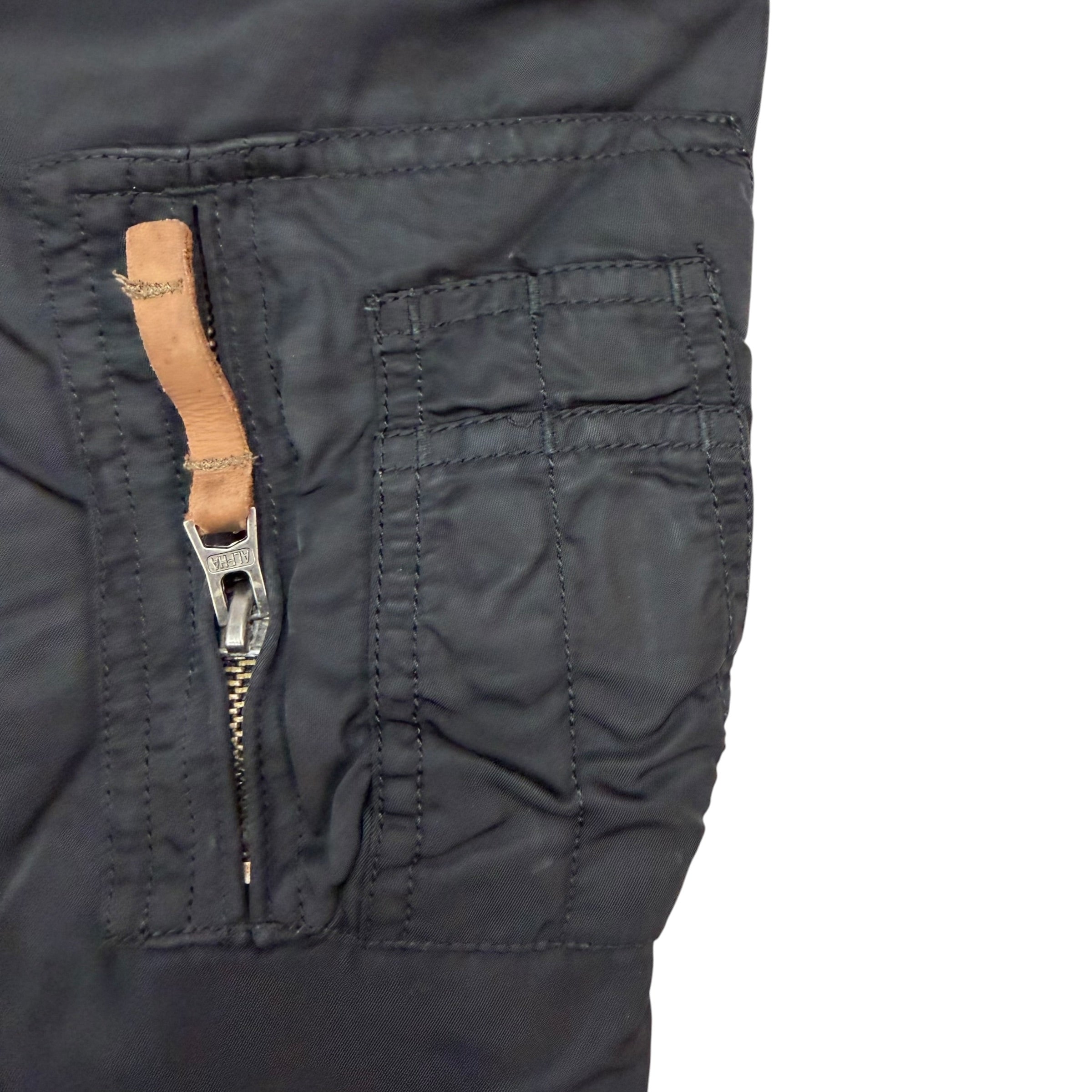 Vintage Alpha Industries MA-1 Bomber Jacket Black