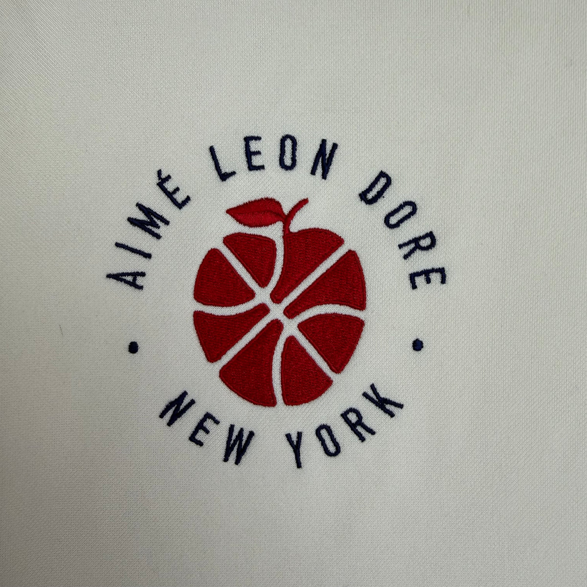 Aimé Leon Dore x New Balance Warm Up Shirt White