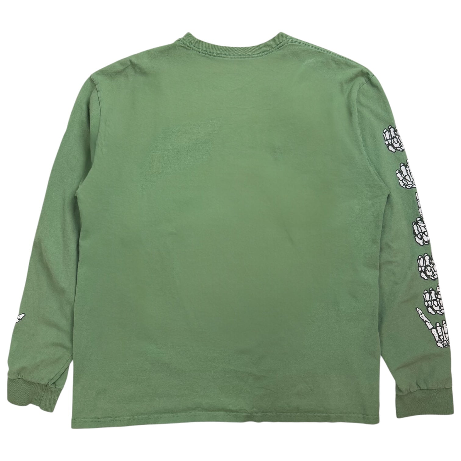 Stussy Hands L/S Tee Green