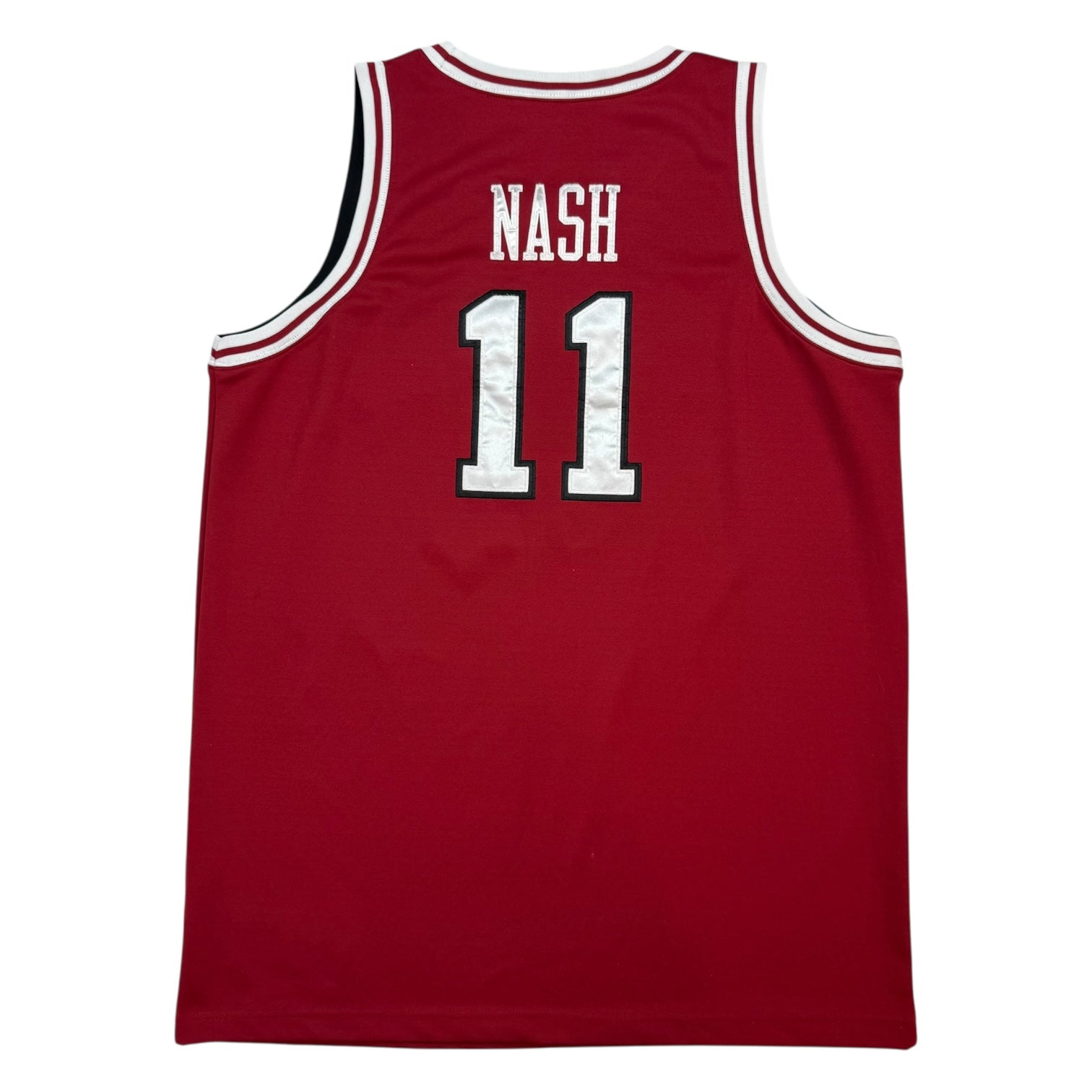Vintage Team Nike Santa Clara Steve Nash Jersey Red