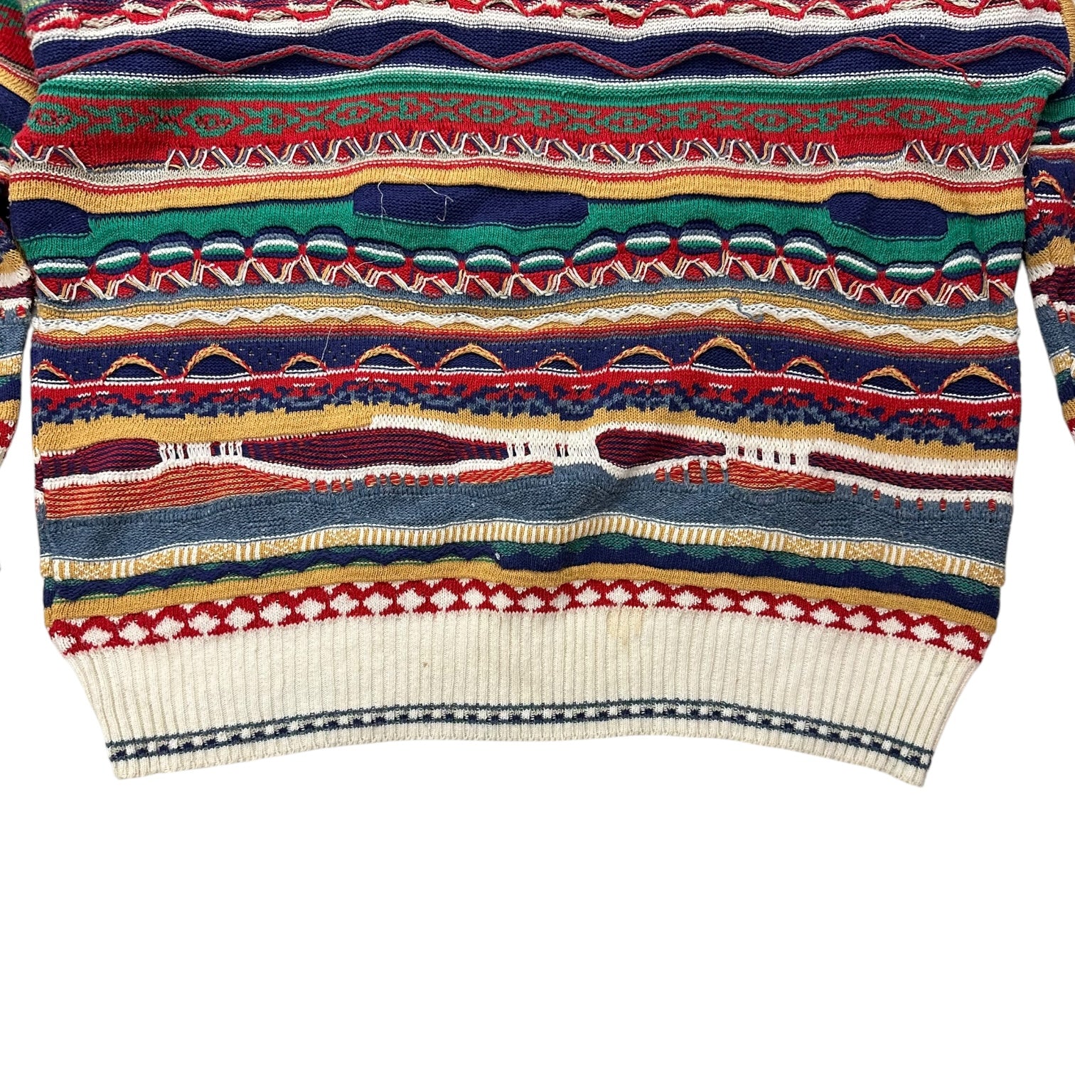 Vintage Alfani Multicolour Knit Sweater