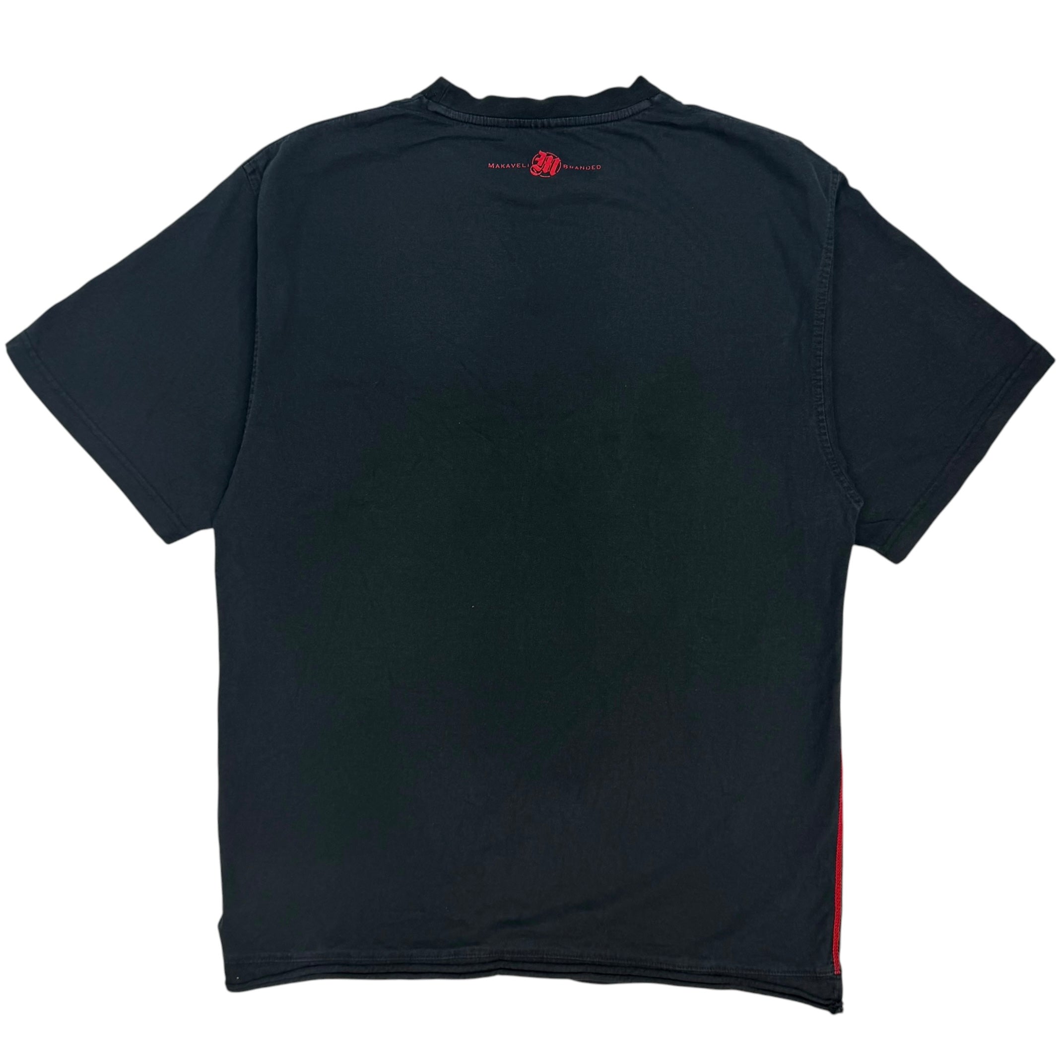 Vintage Makaveli Branded Tupac Shakur Tee Black