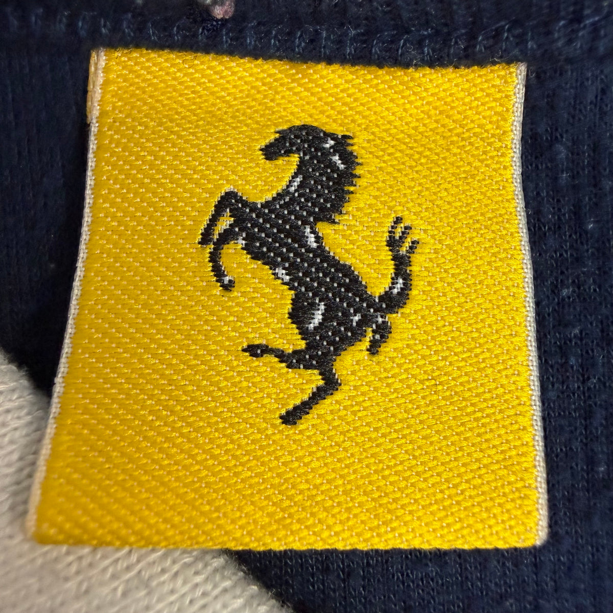 Vintage Ferrari Micheal Schumacher Polo Navy
