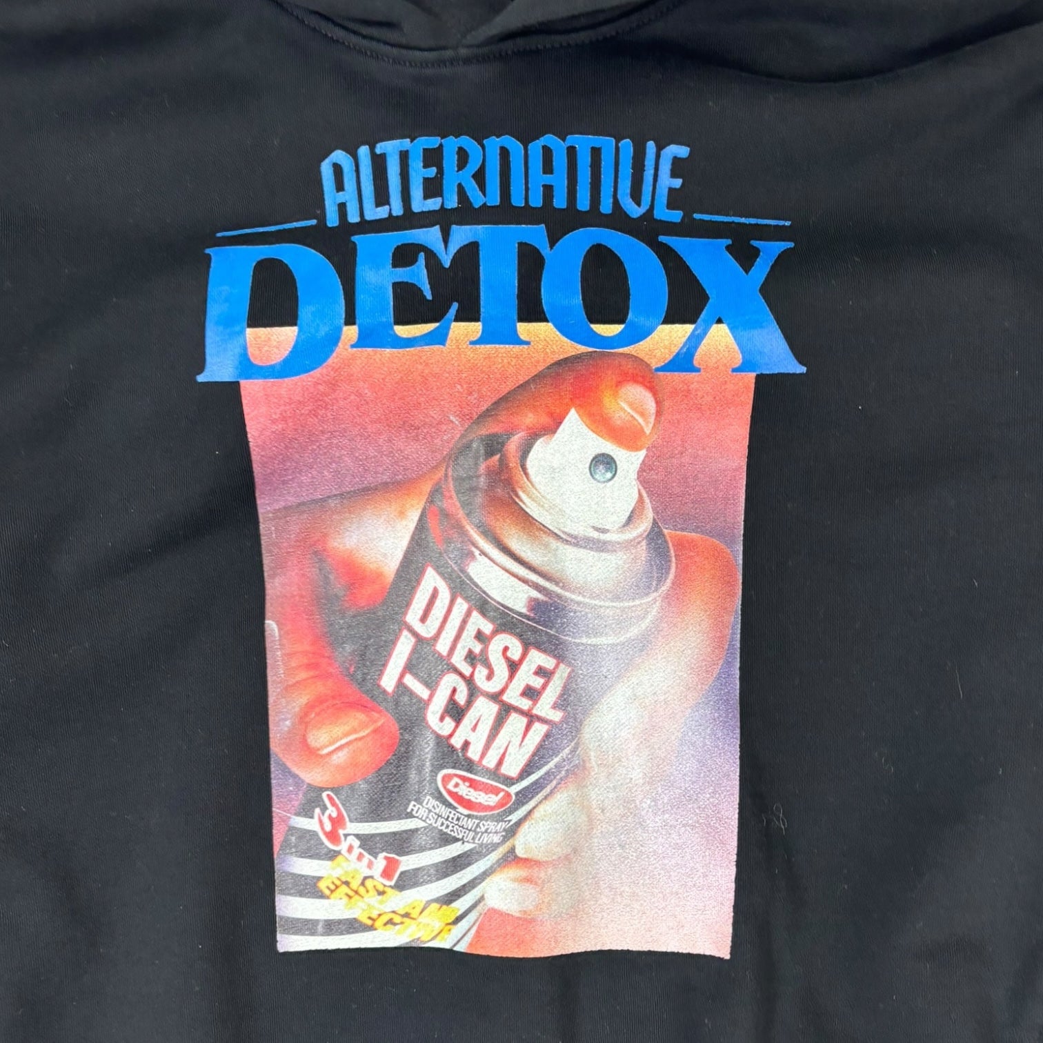 Diesel Alternative Detox Hoodie Black