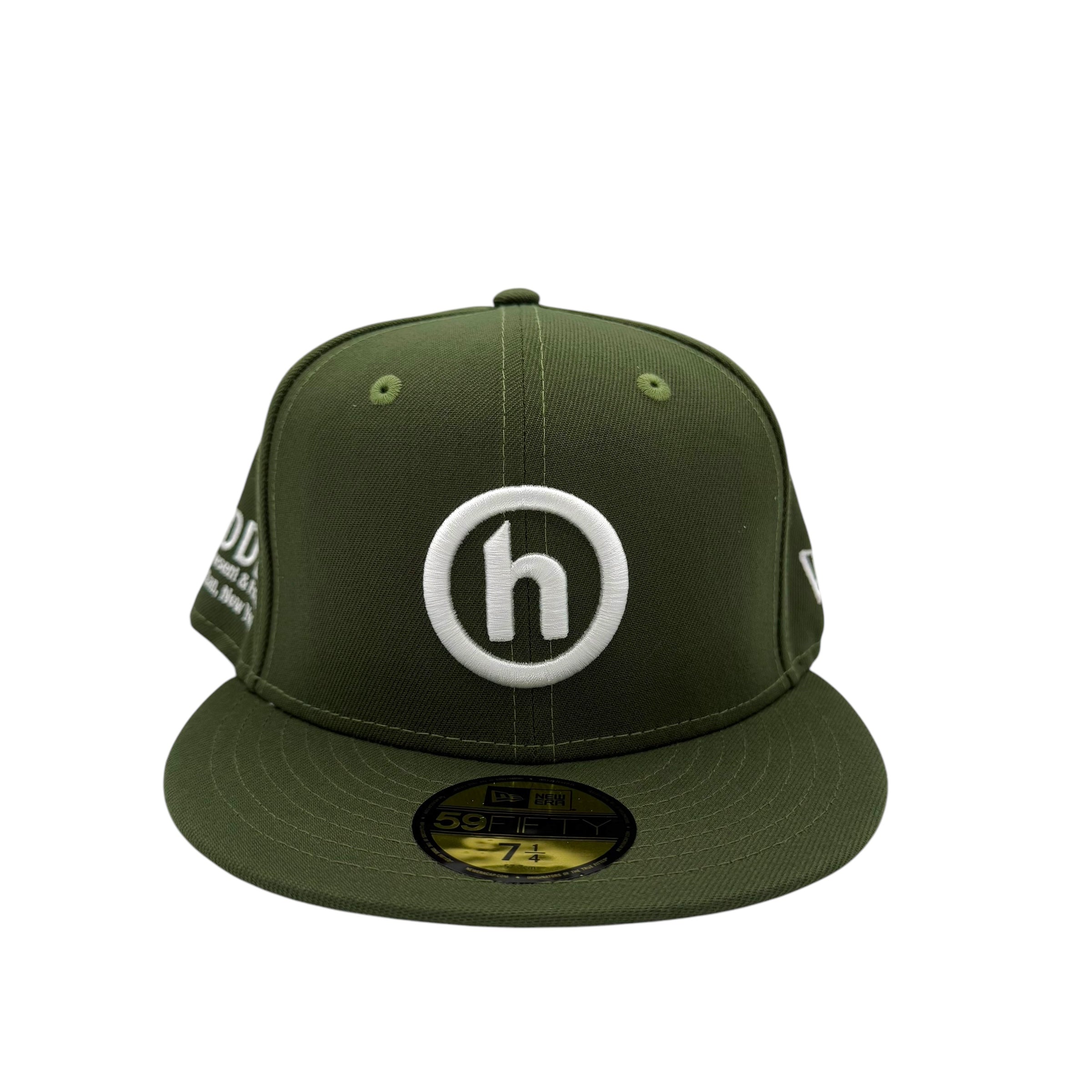 Hidden NY H Logo New Era Hat Olive