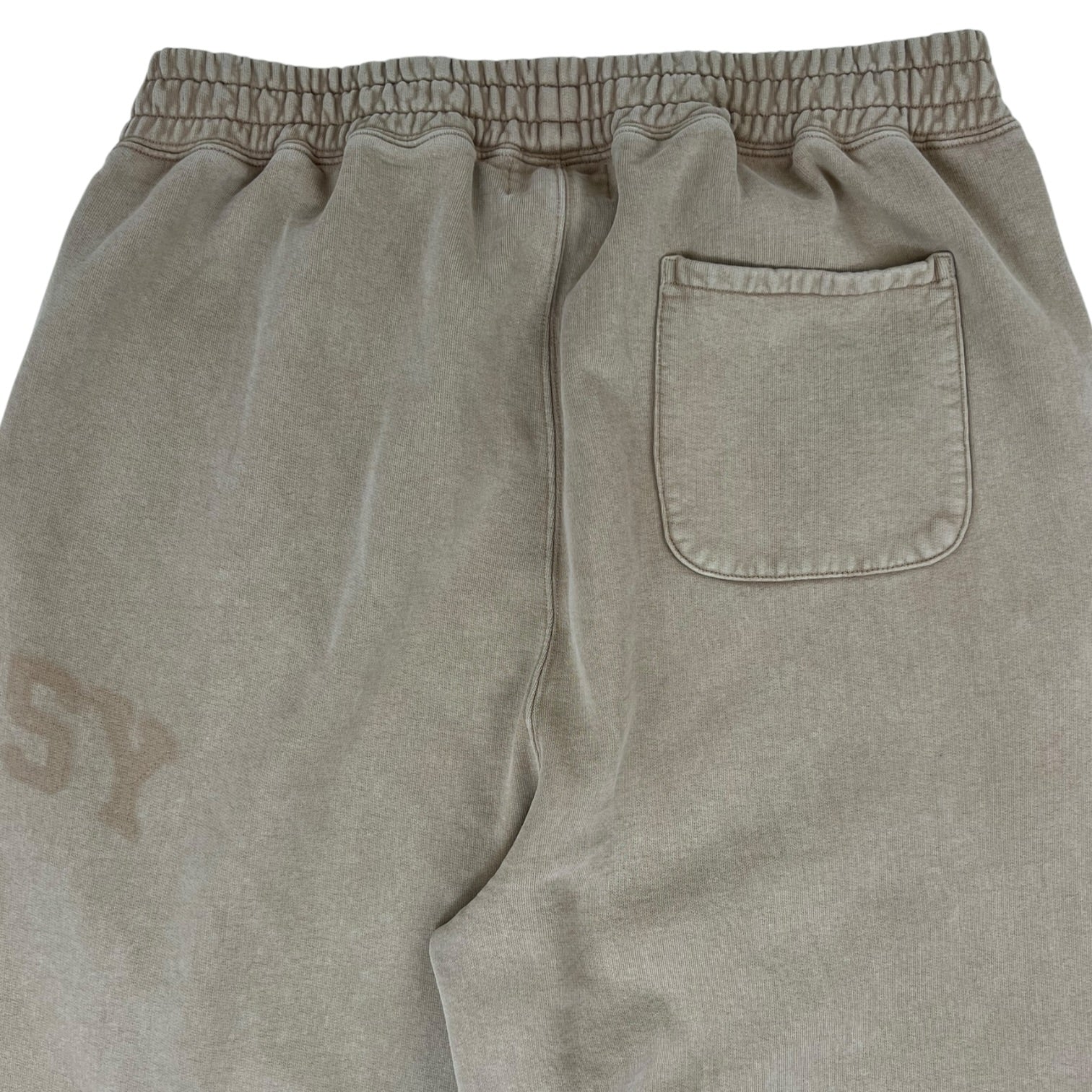 Stussy Faded Graphic Fleece Sweatpants Beige