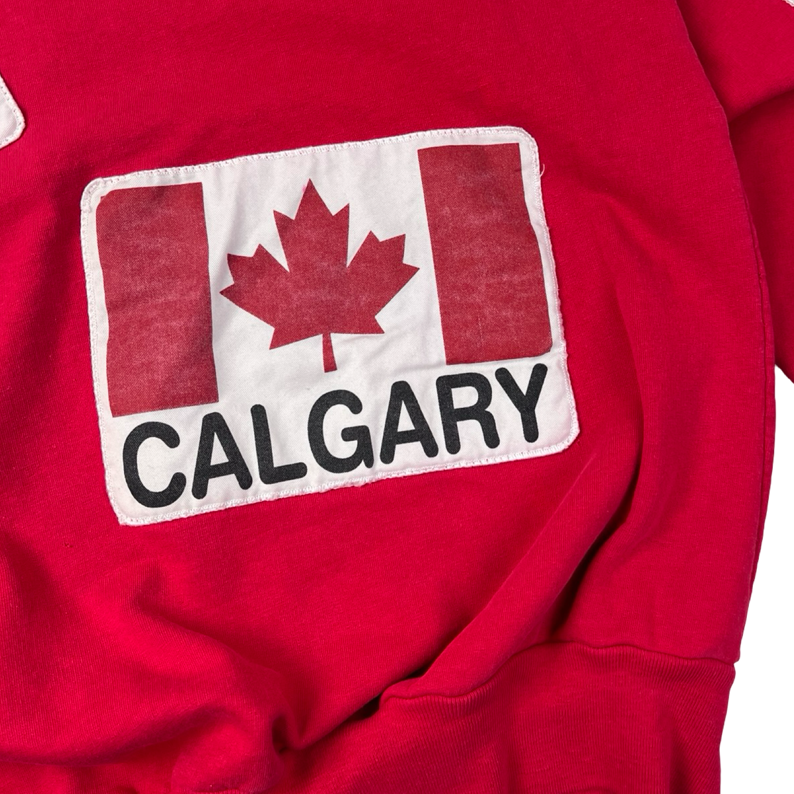 Vintage International Cities Flags Crew Neck