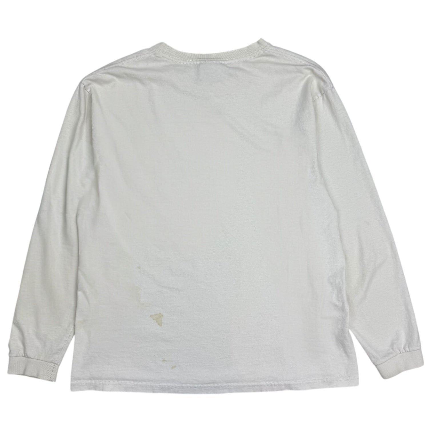 Vintage Nike Centre Swoosh L/S Tee White