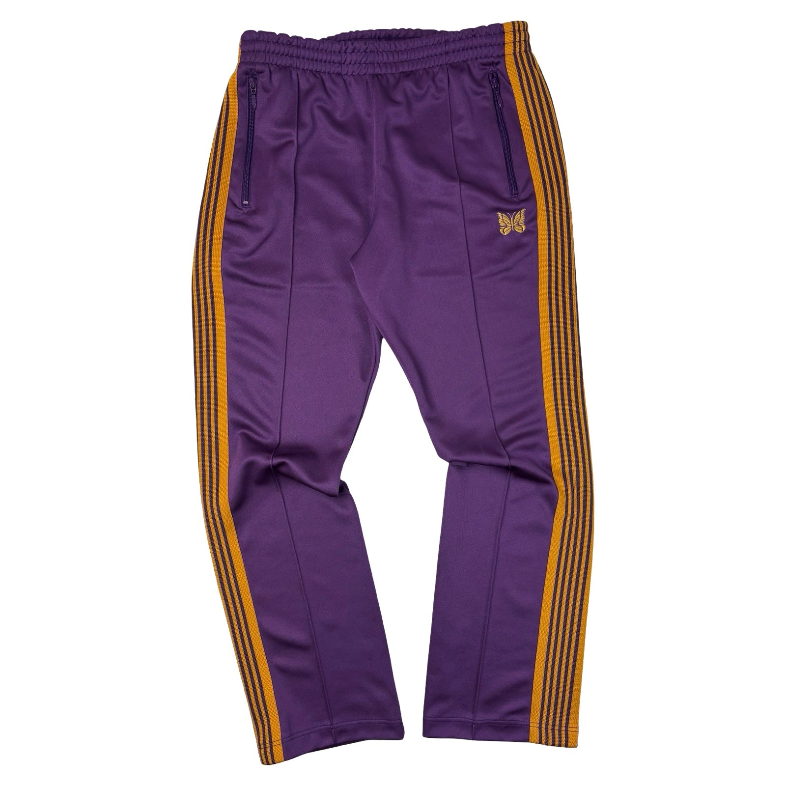Needles Poly Smooth Track Pants Purple