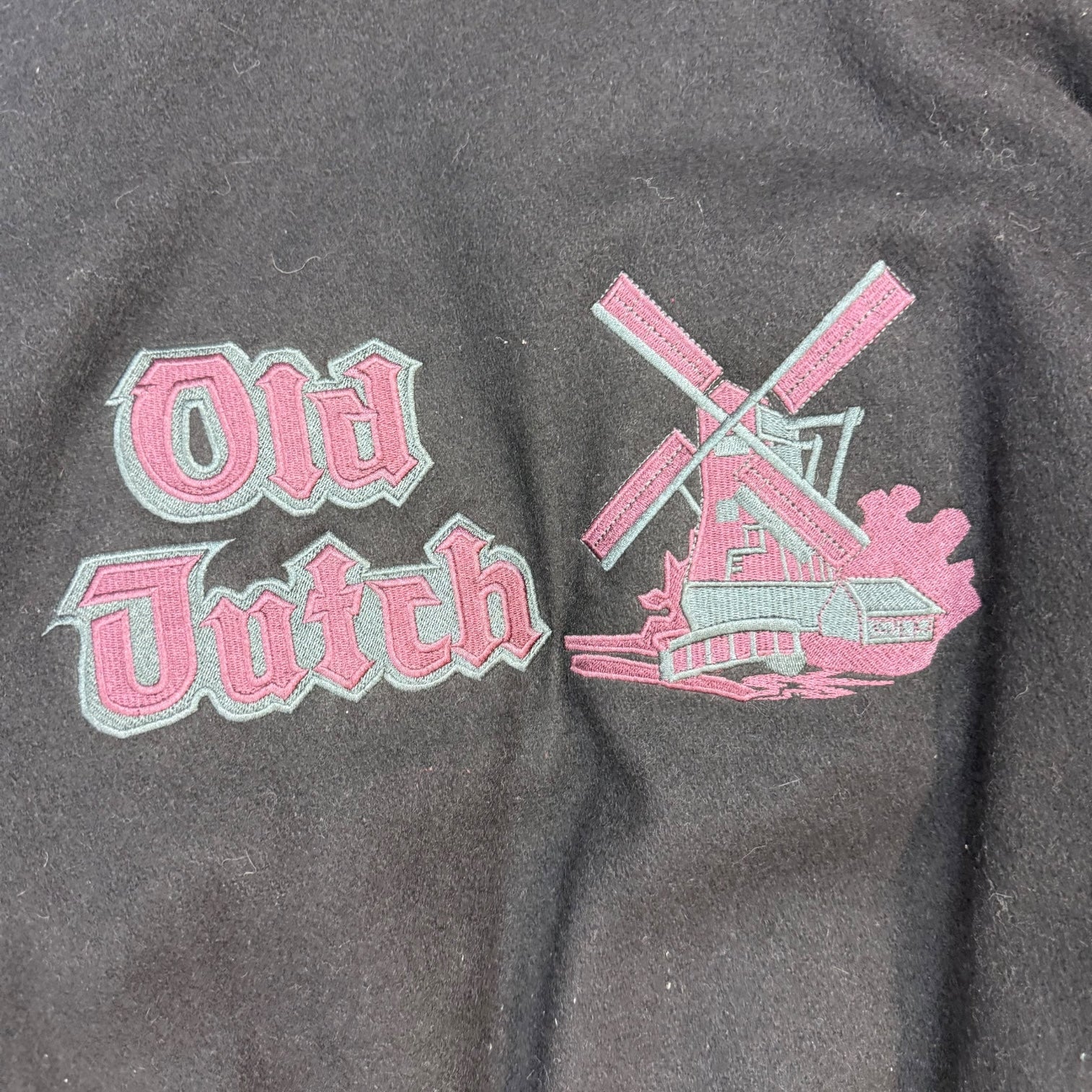 Vintage Old Dutch Chips Leather Jacket