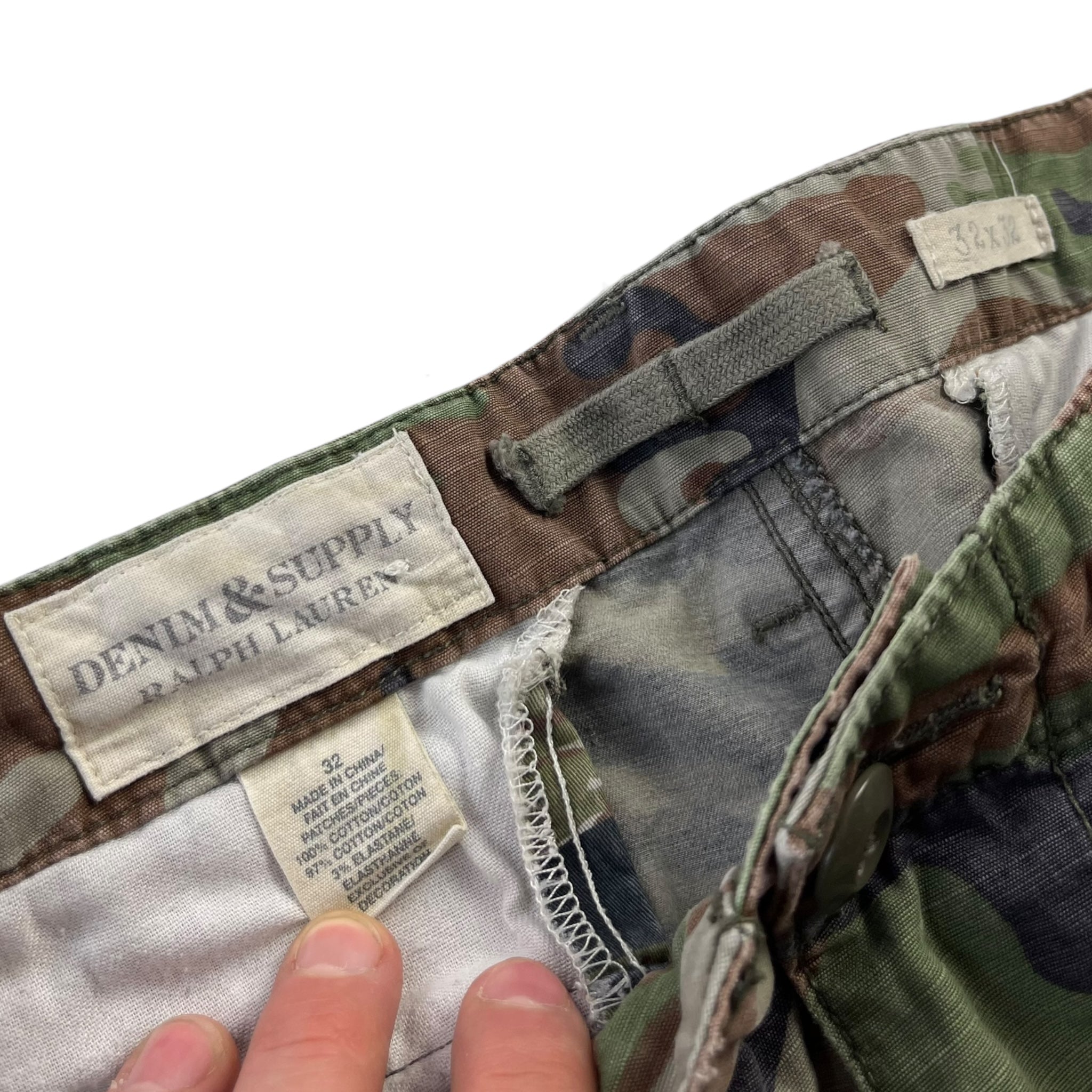 Ralph Lauren Denim & Supply Patch Camo Pants