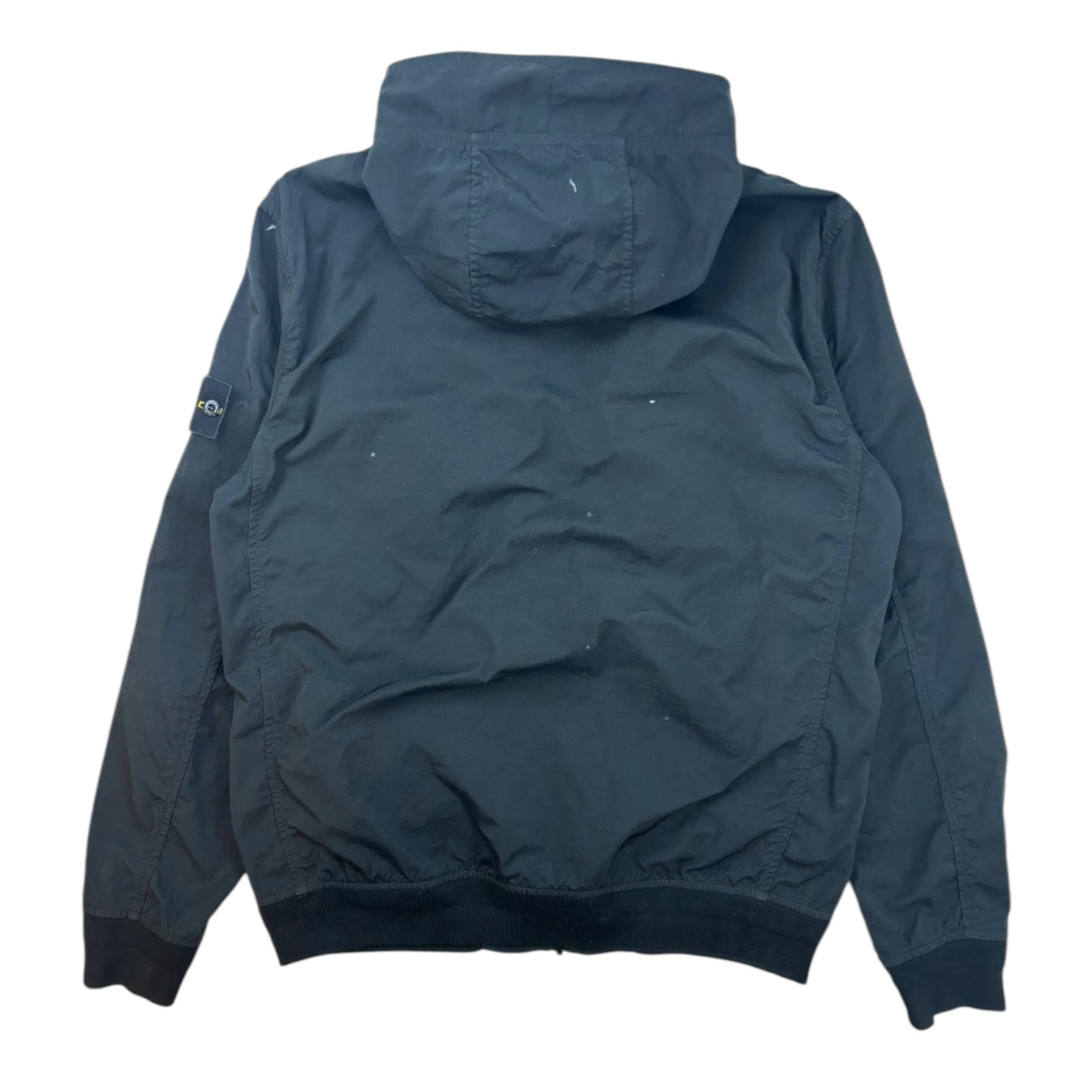 Stone Island Light Sales Nylon Twill Jacket Black