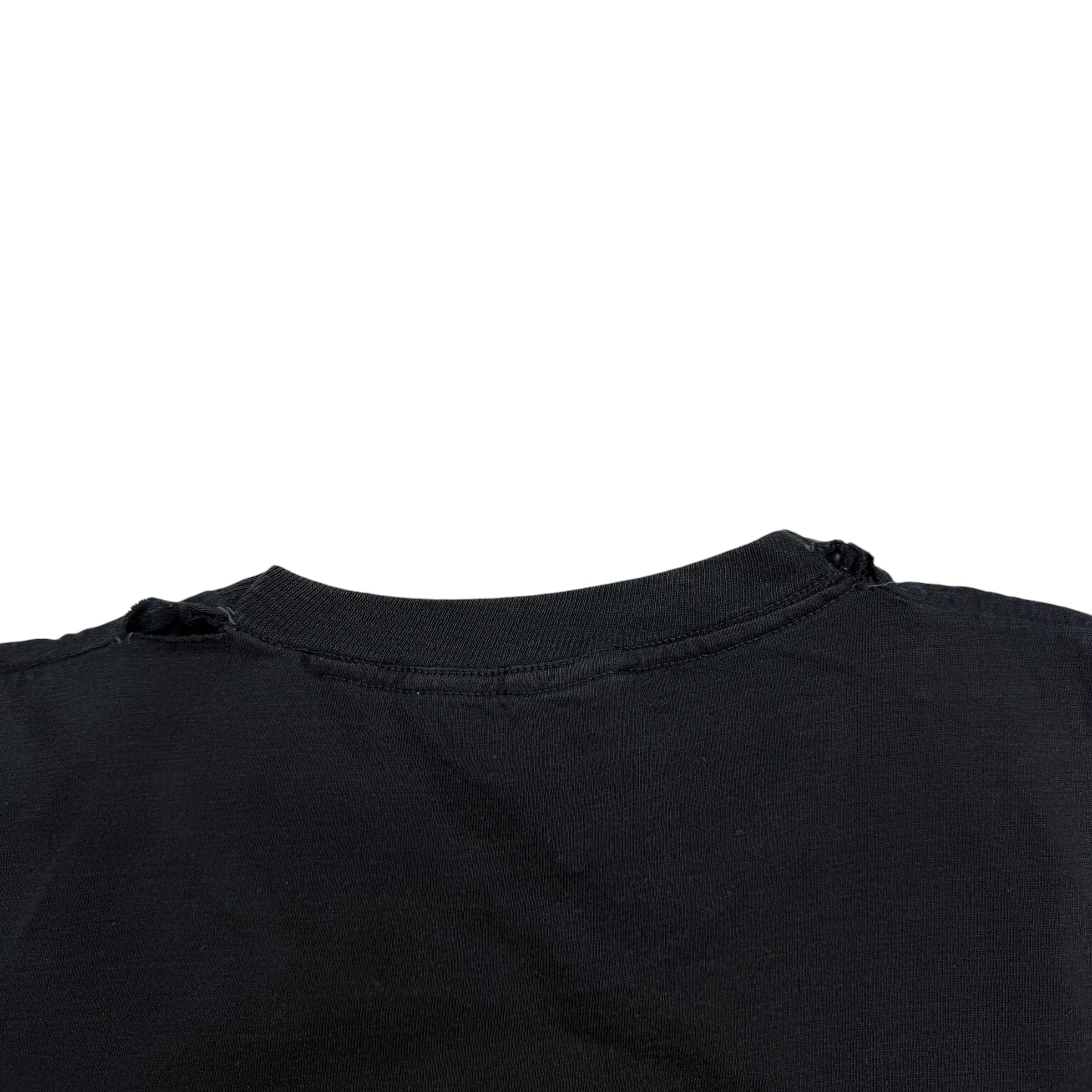 1984 Harley Davidson Service School Cutoff Tee Black